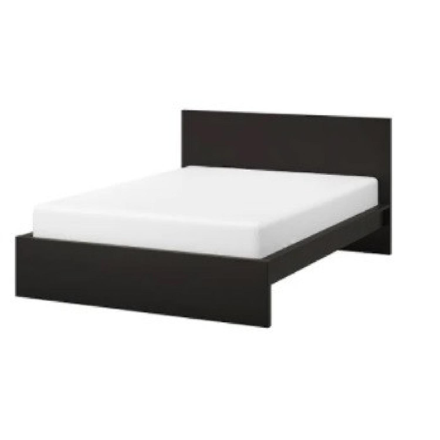 IKEA Malm Full Bed in Black / Brown - image-4