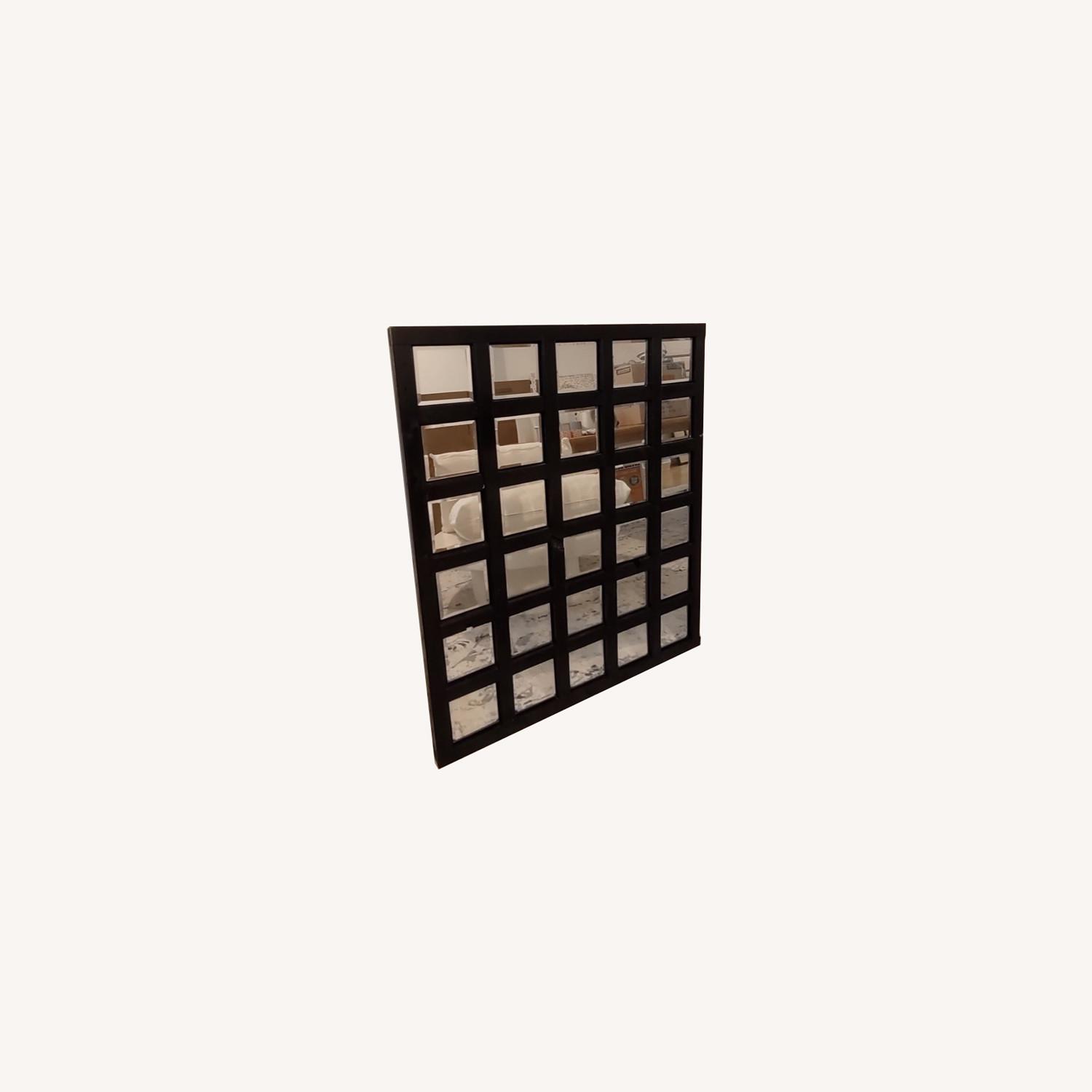 Custom Loft Mirror Black Rectangular - image-0