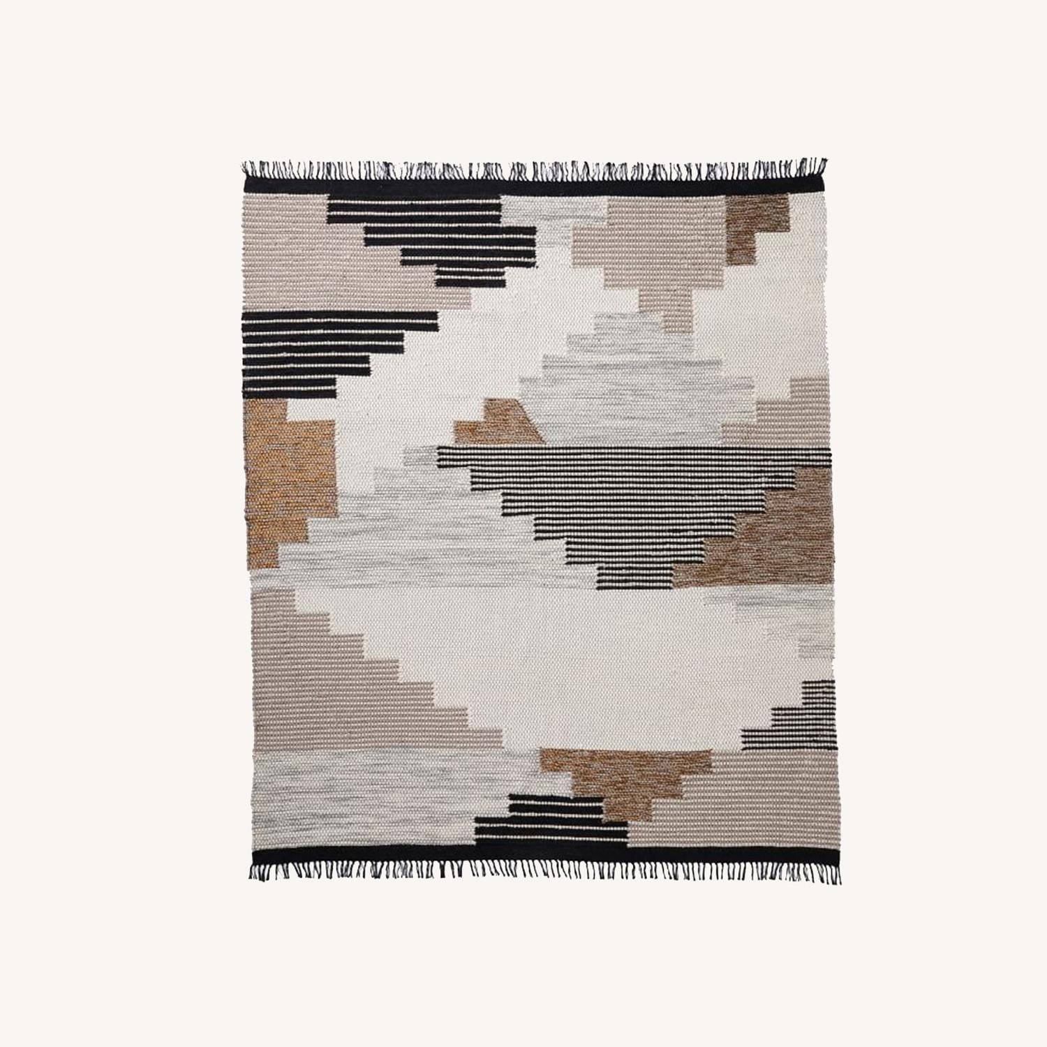 West Elm Colca Wool Rug, Flax, 5'x8' AptDeco