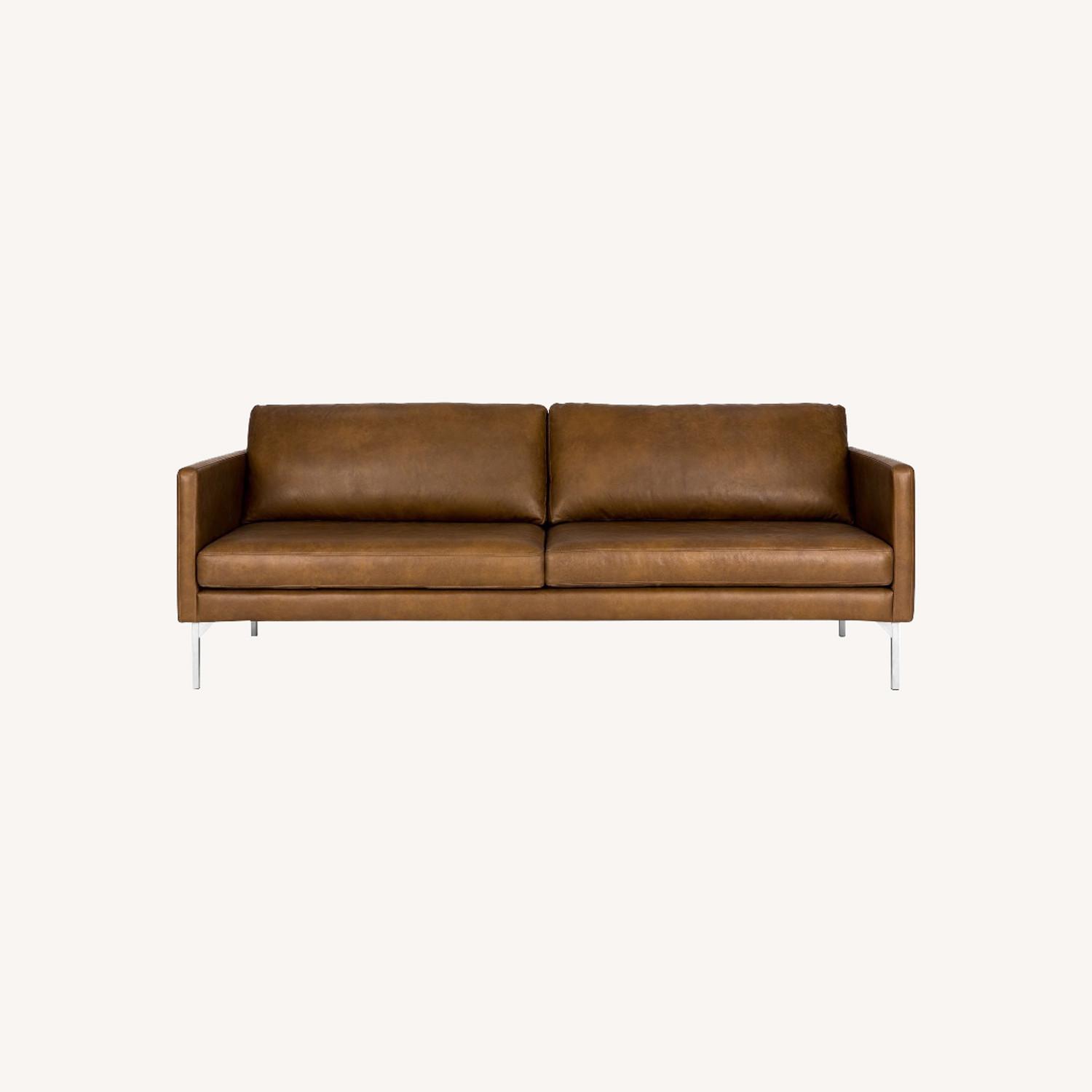 Article Echo Oxford Tan Sofa Leather AptDeco
