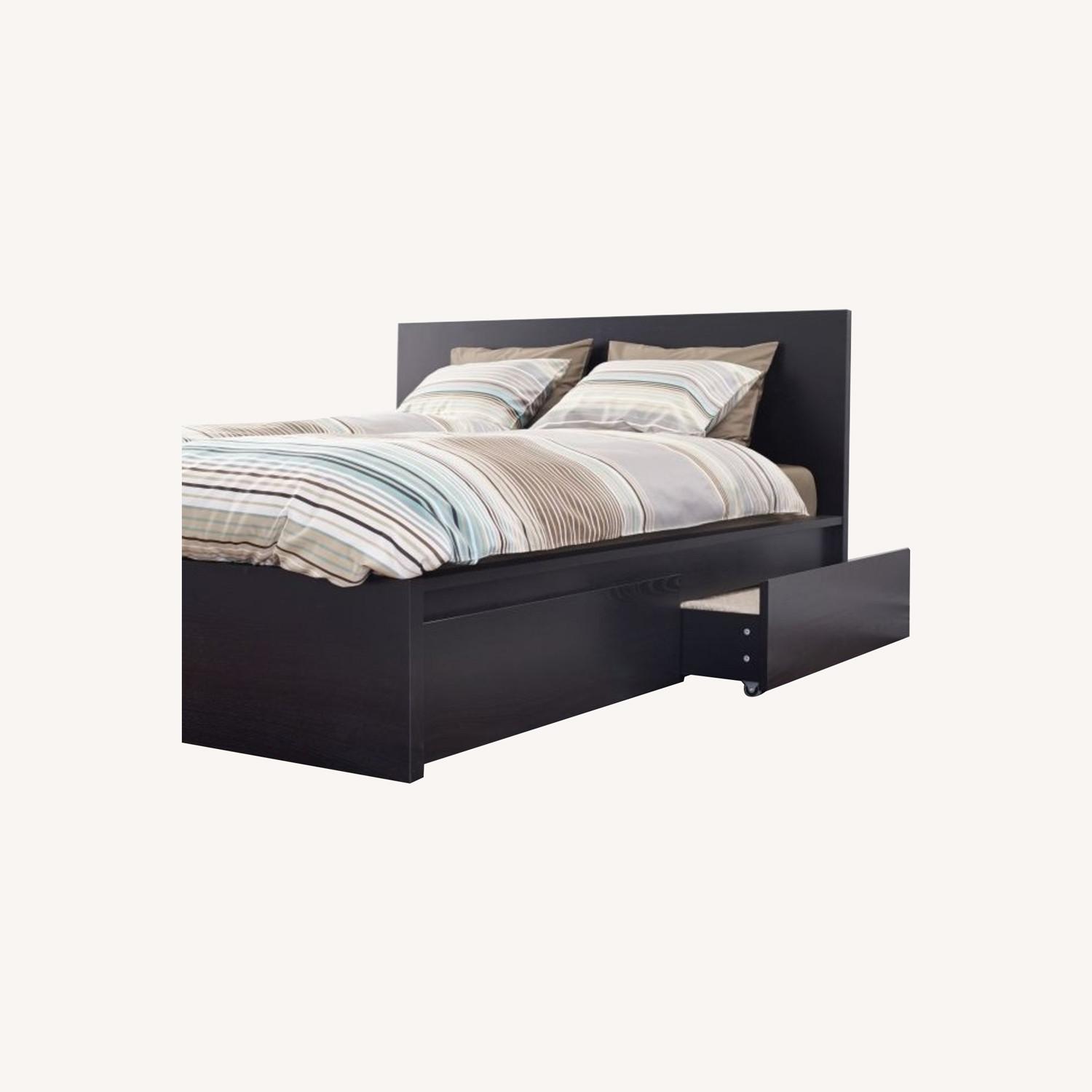 IKEA Queen Storage Bed AptDeco