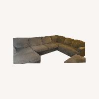 Ashley Furniture Gray 3-Piece Sectional Couch