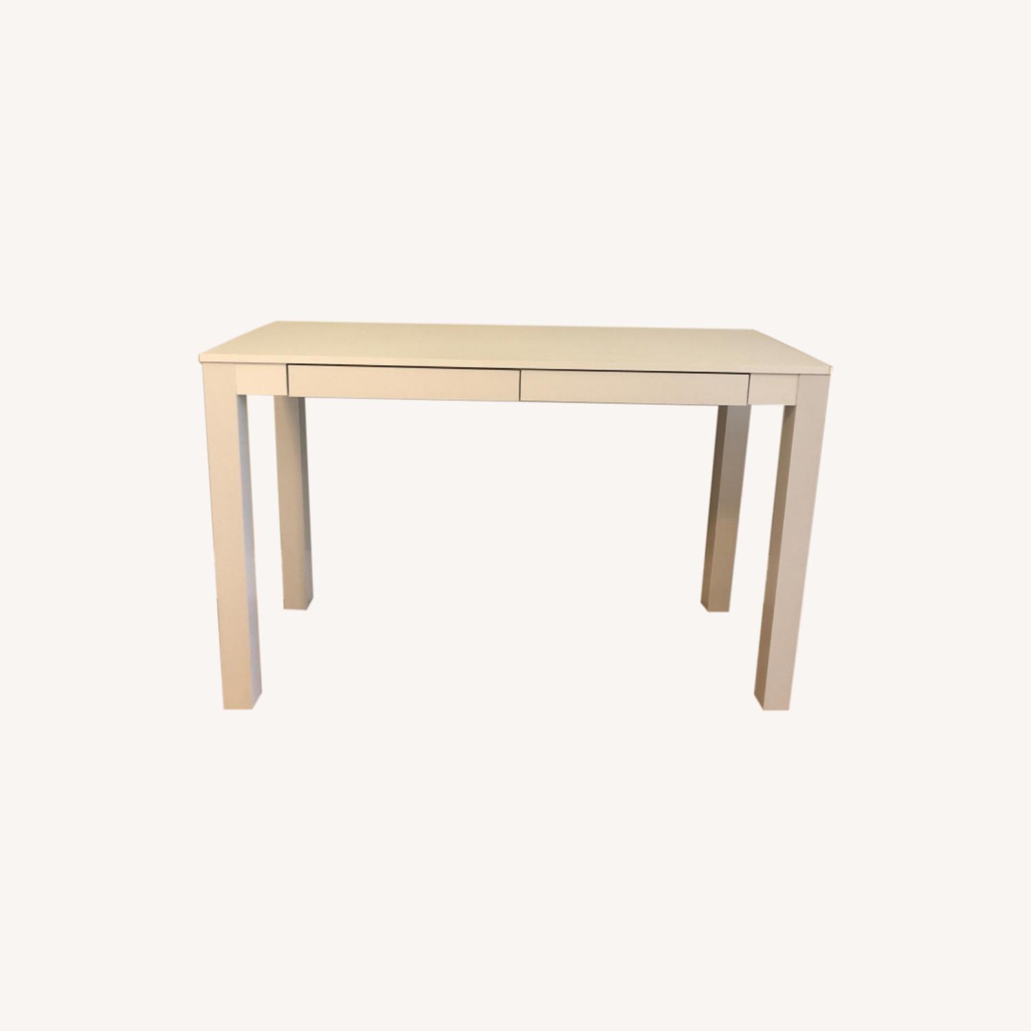 Wayfair White Wood Desk AptDeco