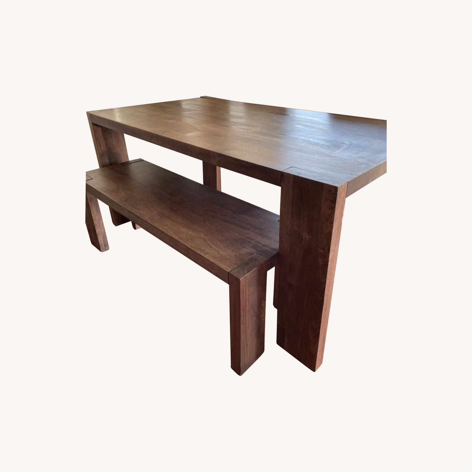 CB2 Blox Table and Bench - image-0