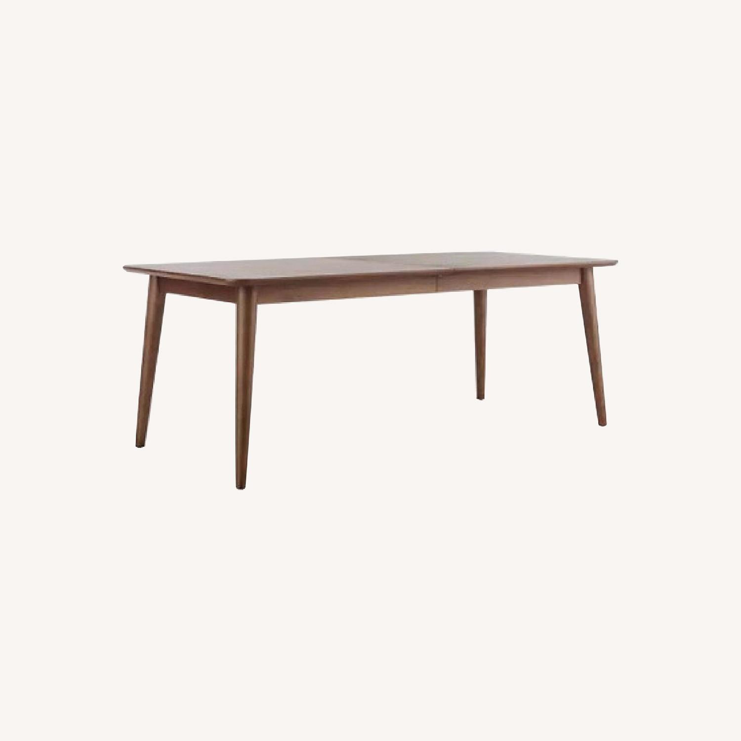 Crate & Barrel Extension Dining Table AptDeco