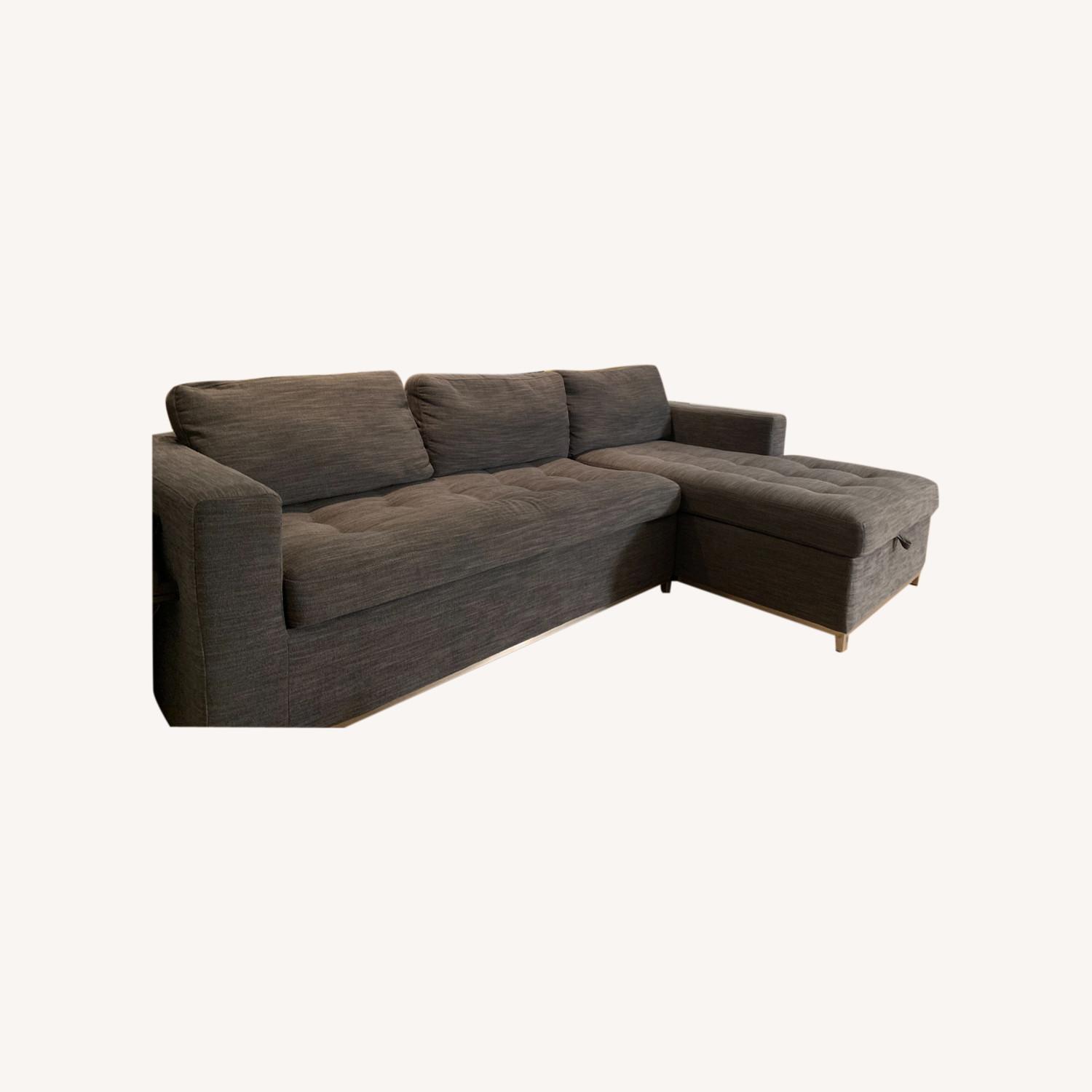 Article Twilight Gray Soma Sofa Bed AptDeco