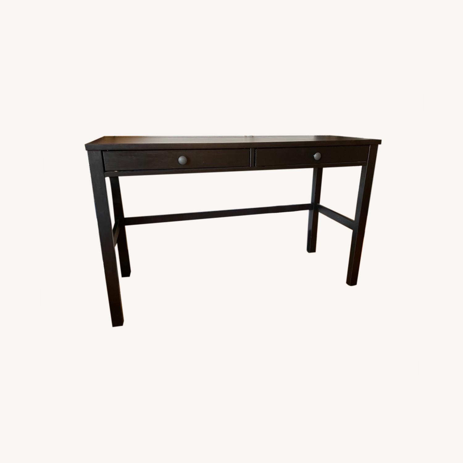 IKEA HEMNES Desk with 2 drawers - image-0