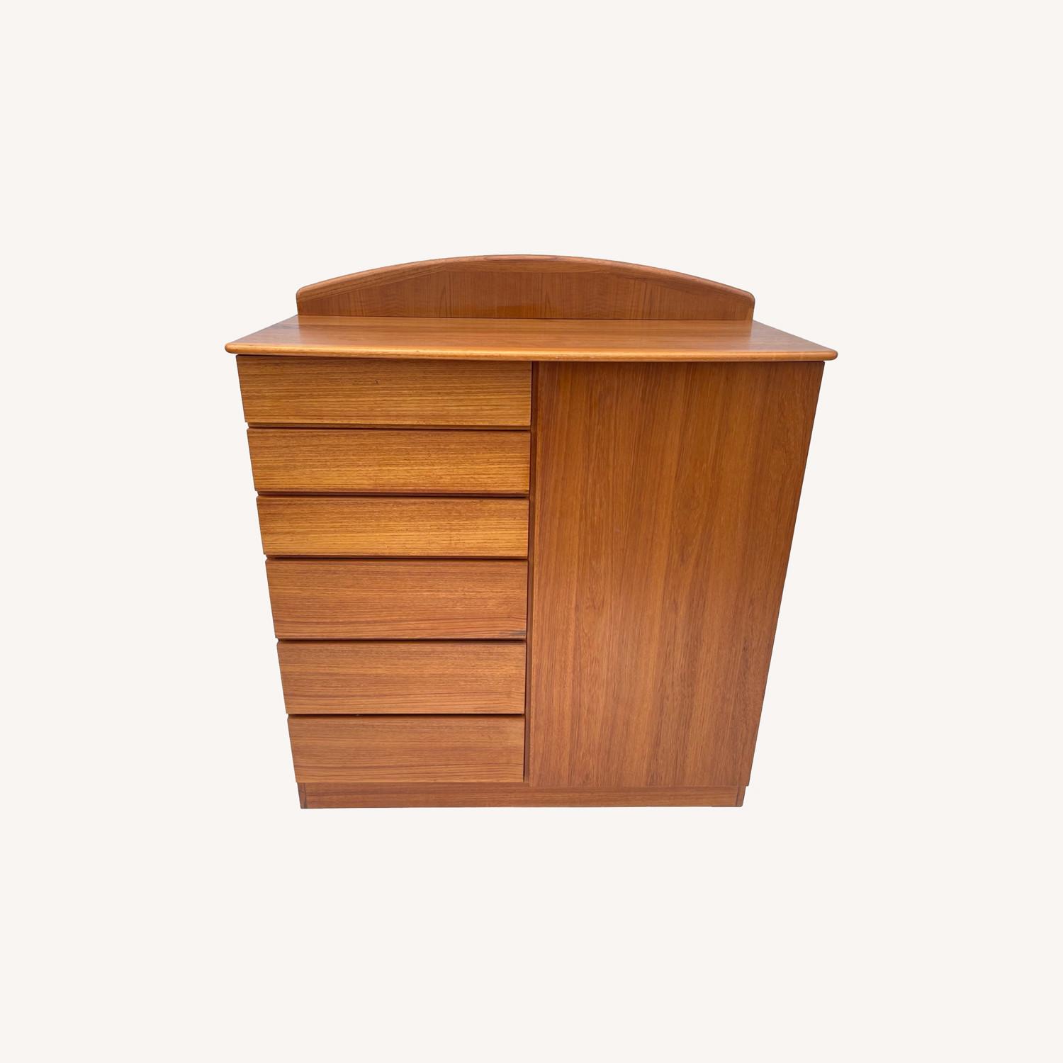 Vintage Modern Teak Armoire by D-Scan - image-0