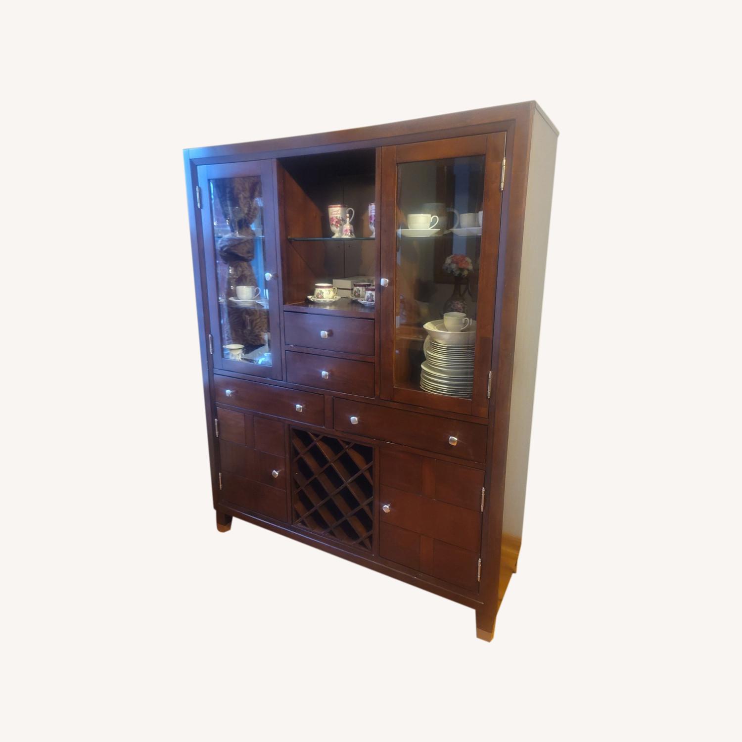Raymour & Flanigan China Cabinet - image-0