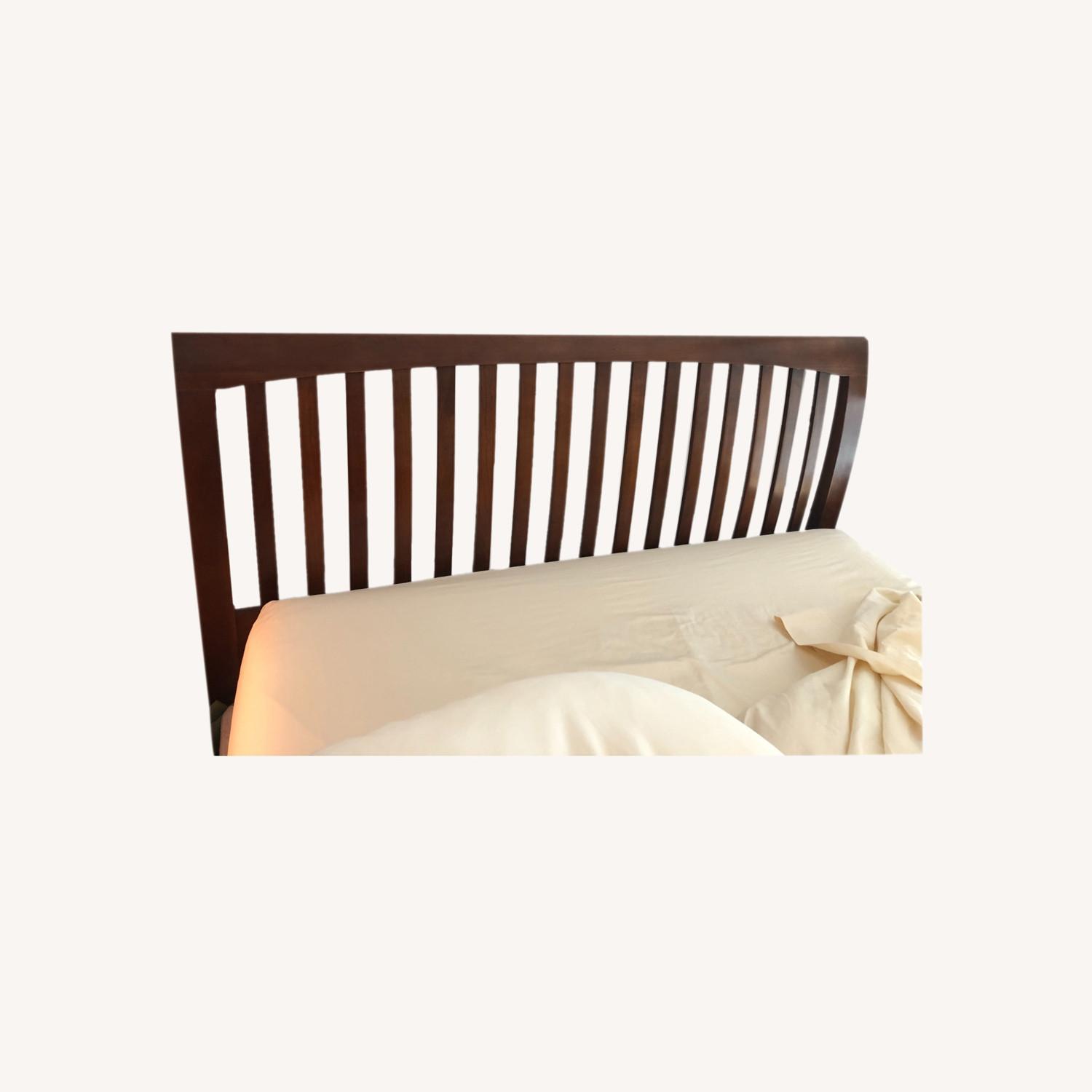 Solid Cherry Queen Sized Headboard - image-0