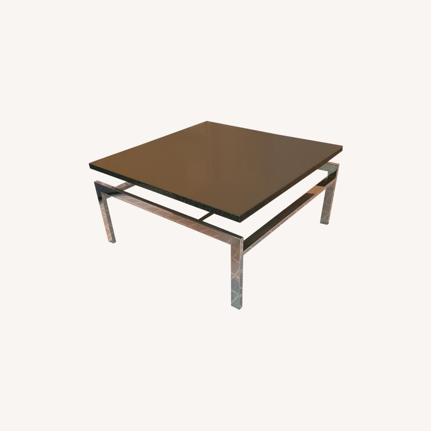 Black Marble Swaim Coffee Table - image-0