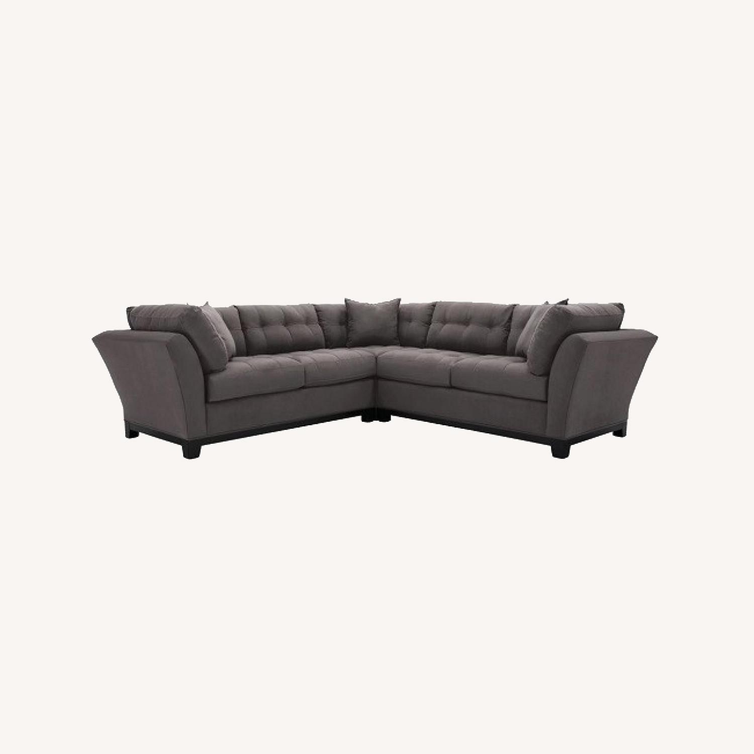 Raymour & Flanigan 3 Piece Sectional - AptDeco