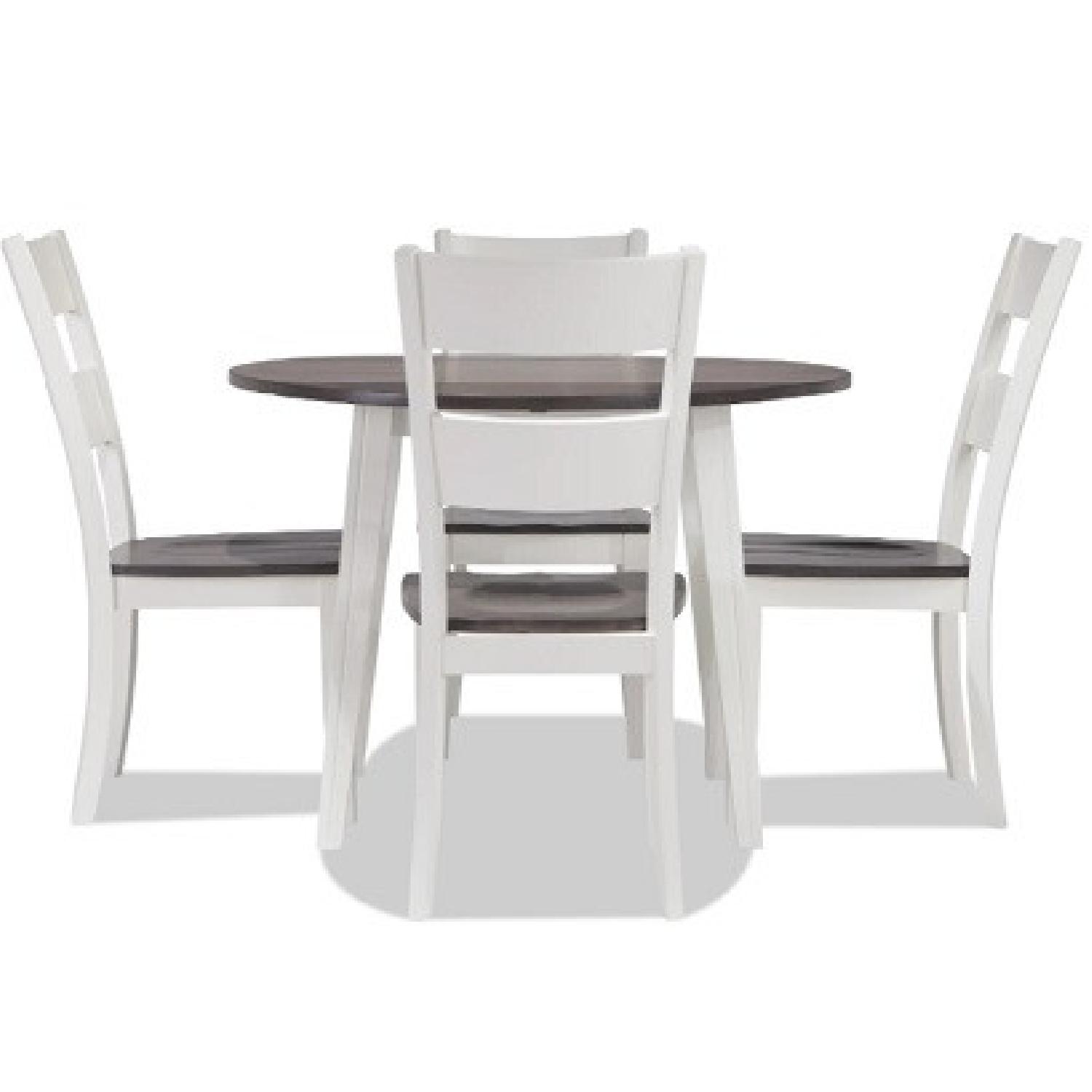 Bob's Discount Furniture Kitchen Table with 4 Chairs - image-7