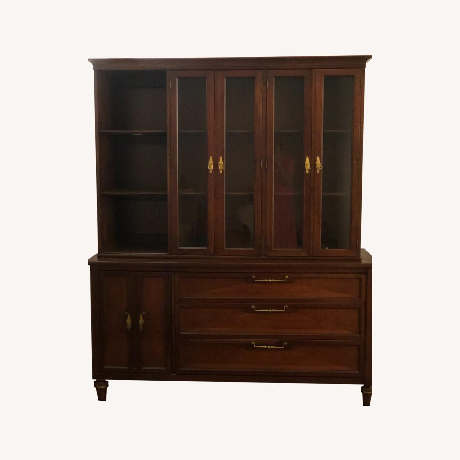 Breakfront China Cabinet - image-0