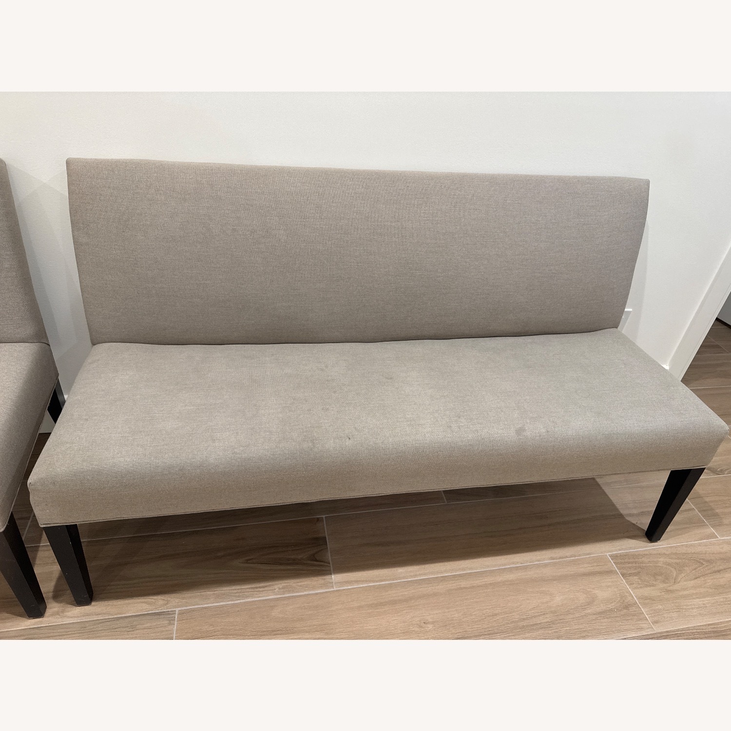 Ethan Allen  Set of 2 Benches in Baxter Dove - image-9