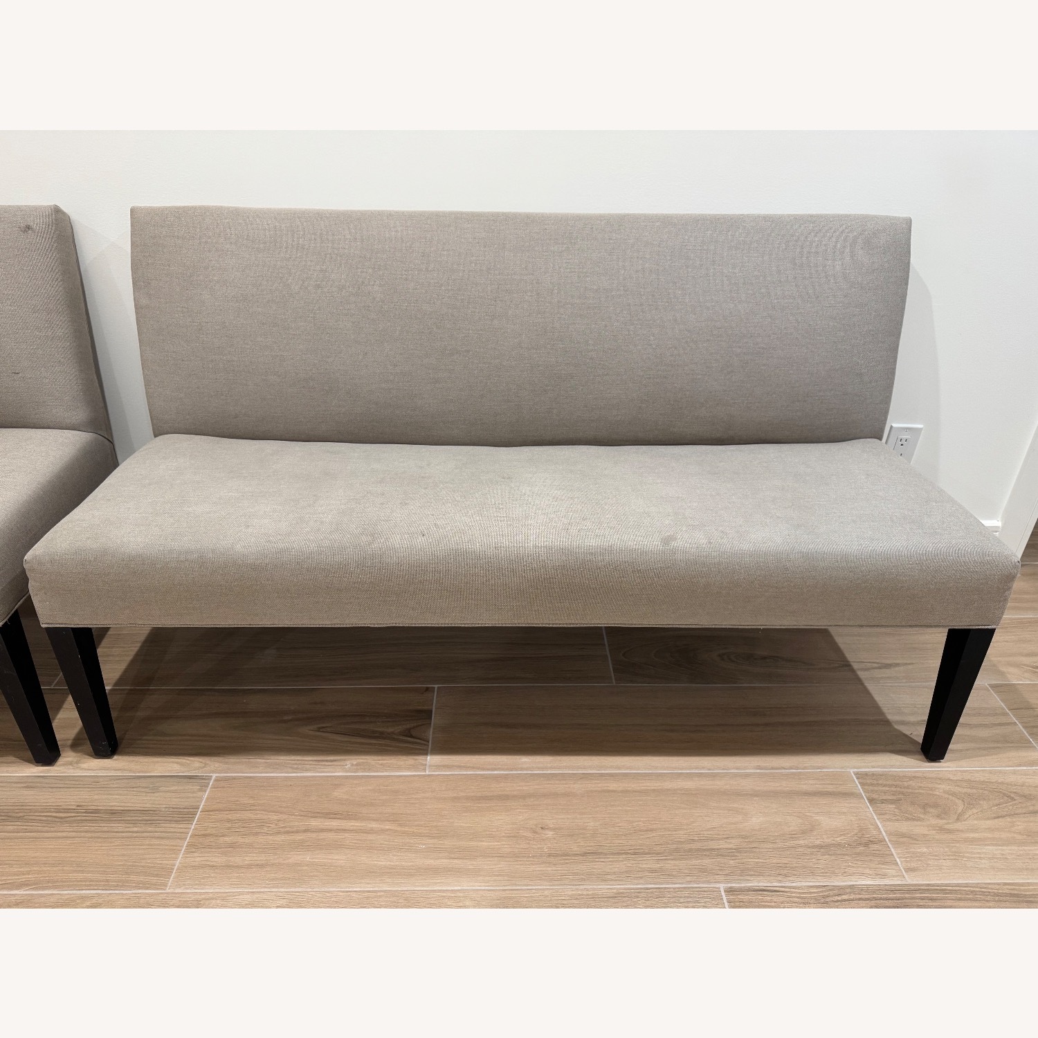 Ethan Allen  Set of 2 Benches in Baxter Dove - image-7