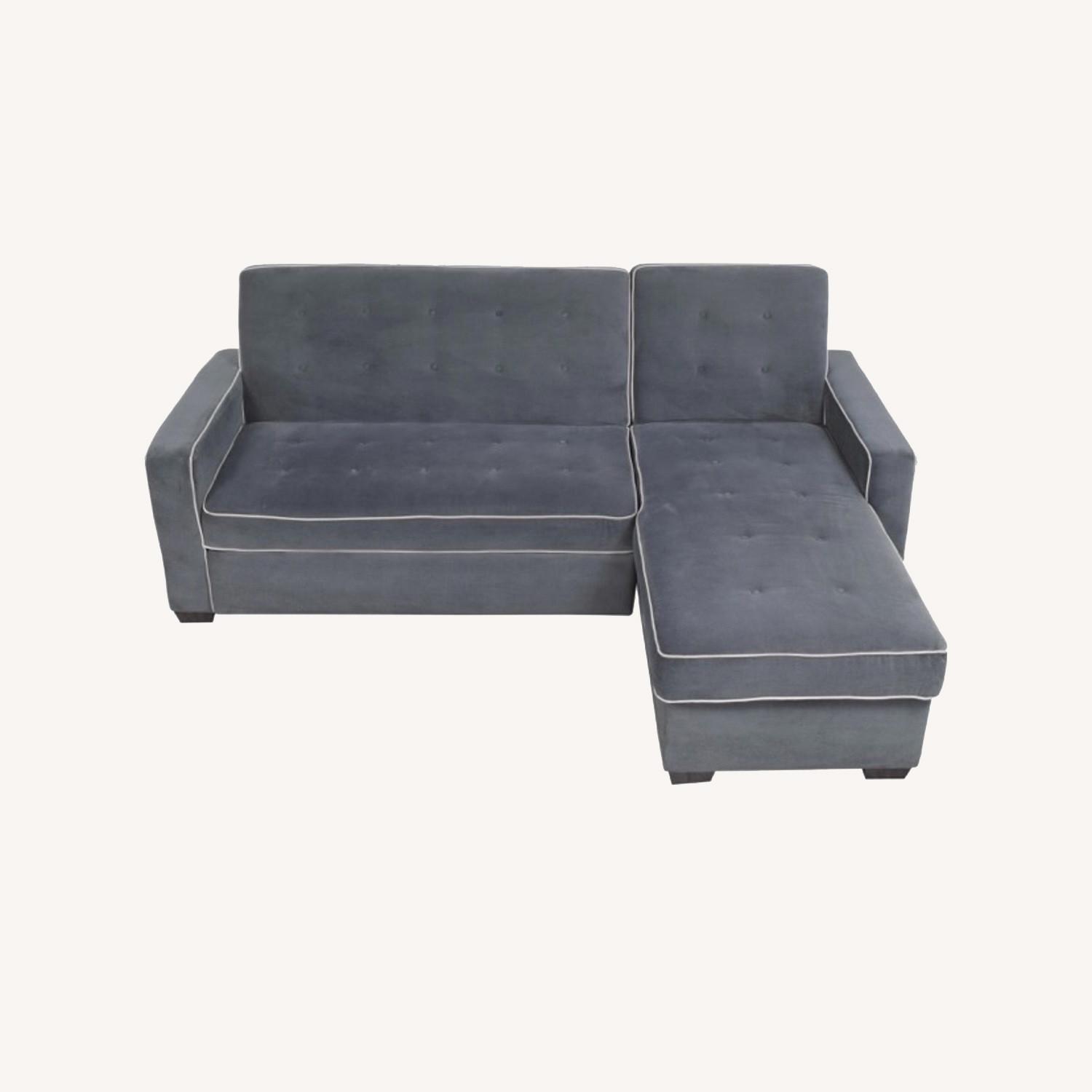 Chaise Sectional King Sleeper AptDeco