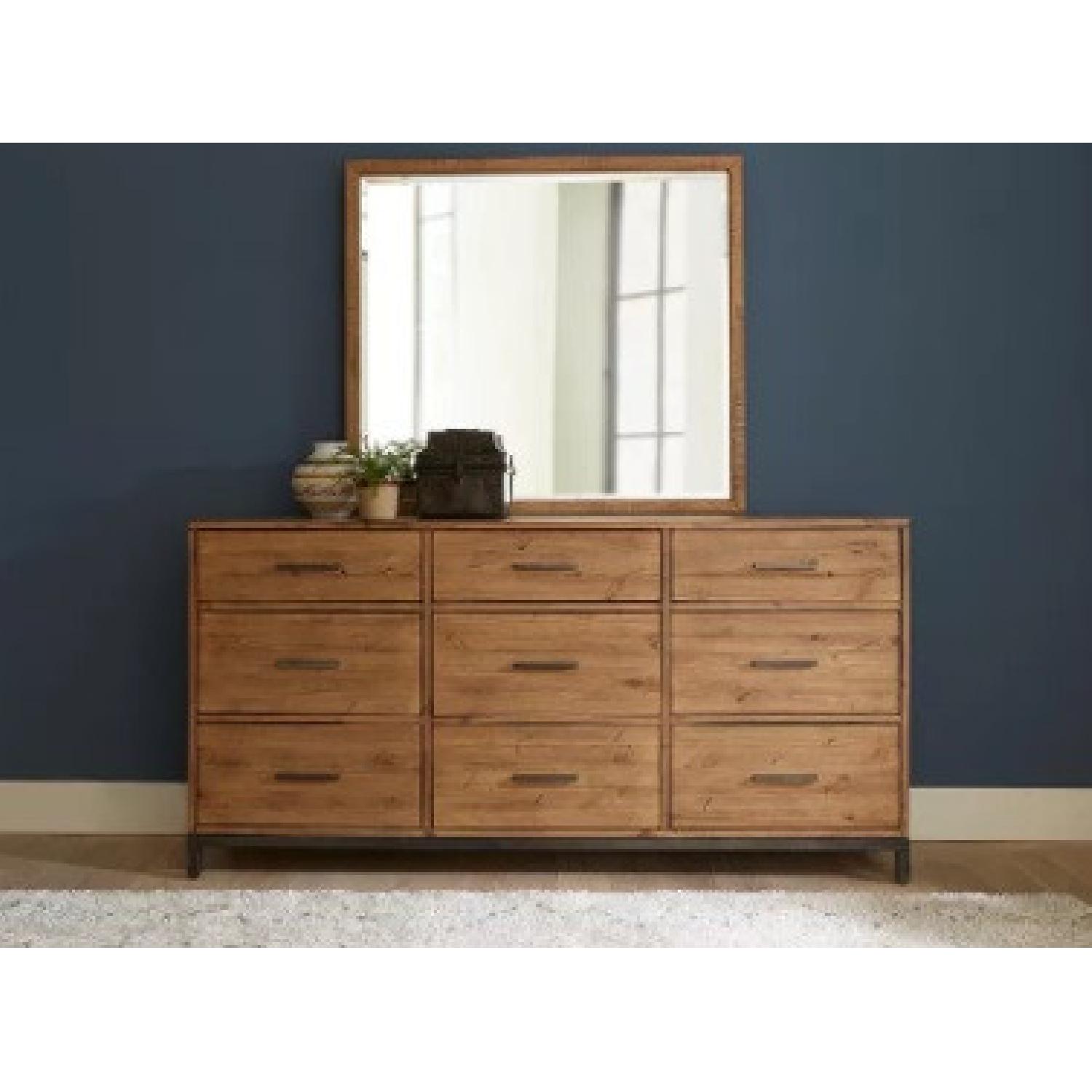 Macy's Gatlin 9-Drawer Dresser w/ Mirror - image-0