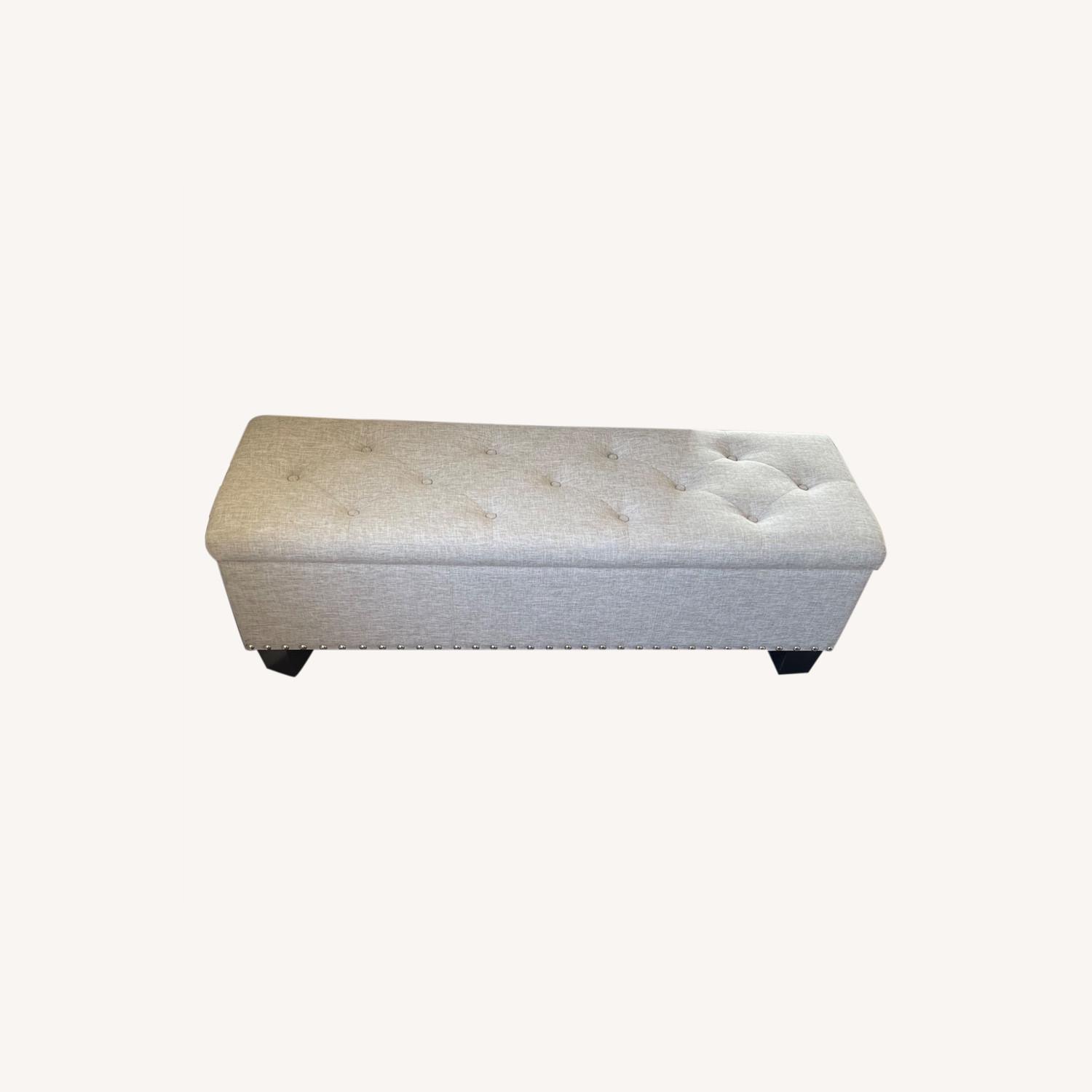 Wayfair Tufted Storage Bench - image-0