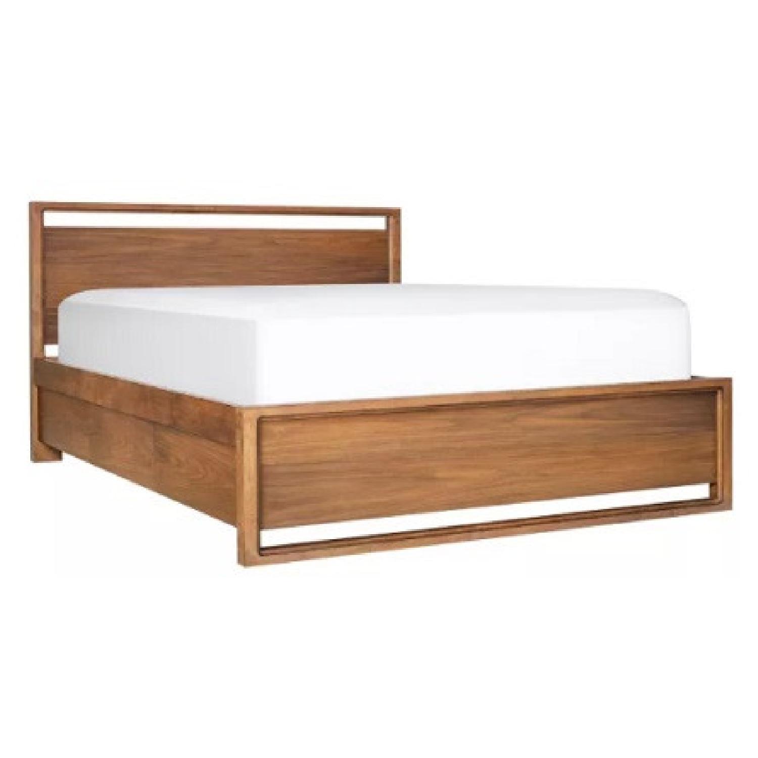 Raymour and Flanigan Aversa Queen 2sd Storage Bed - image-4