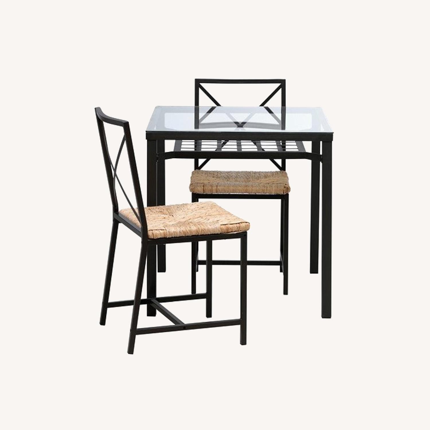 IKEA Table + 2 Chairs - image-0