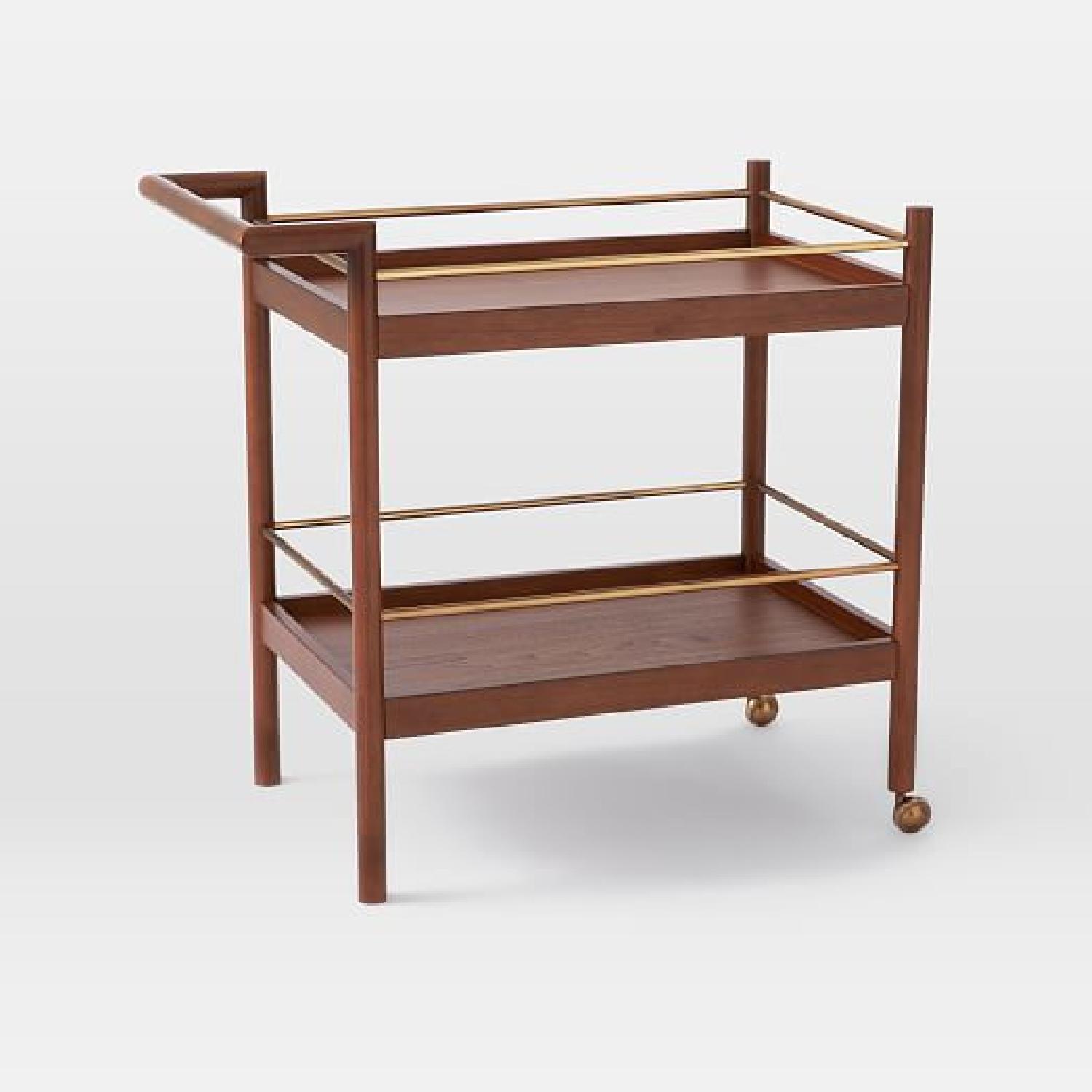 West Elm Mid-Century Bar Cart - image-6