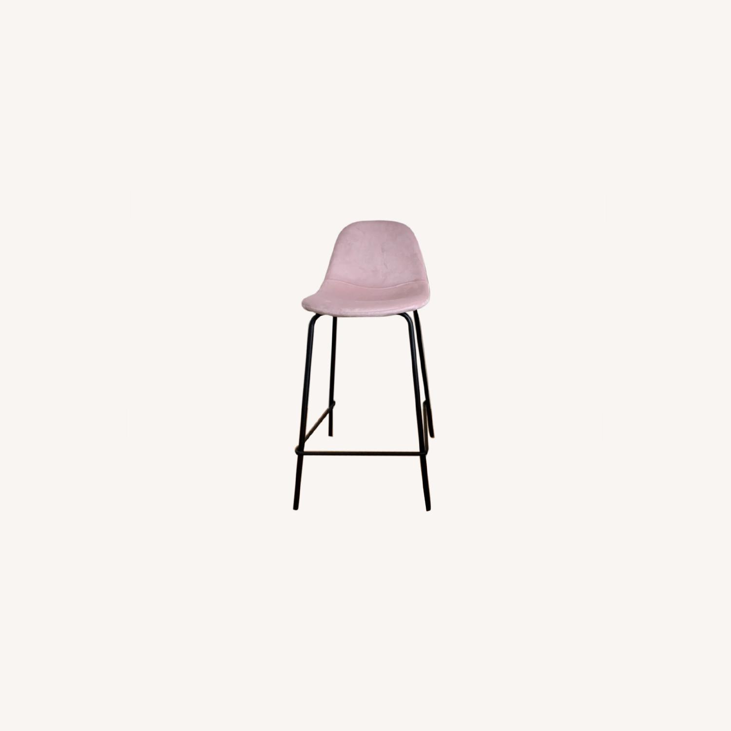 Allmodern Blush Pink Bar Stool Set AptDeco