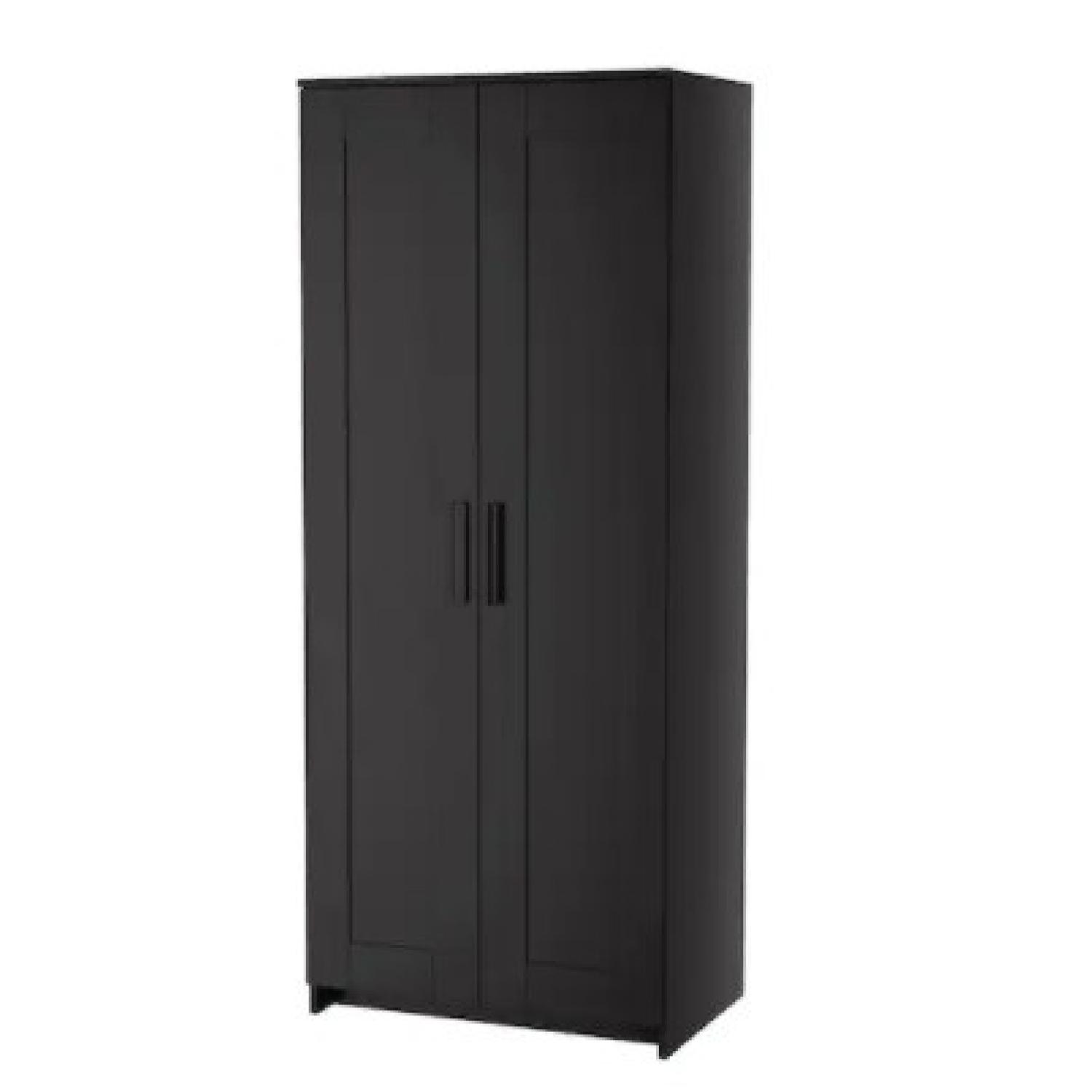 IKEA Brimnes Black Wadrobe - image-4