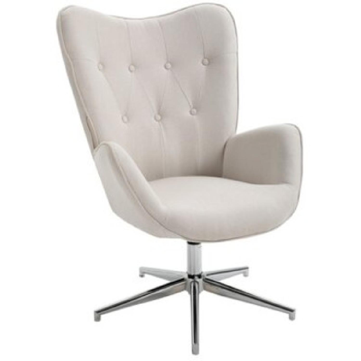 Mercury Row Swivel Balloon Chair - image-6