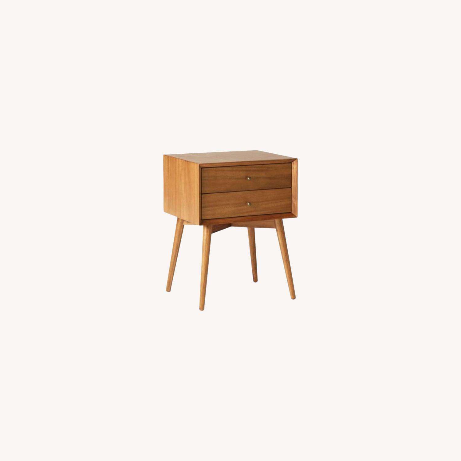 West Elm Mid Century Nightstand set of 2 AptDeco
