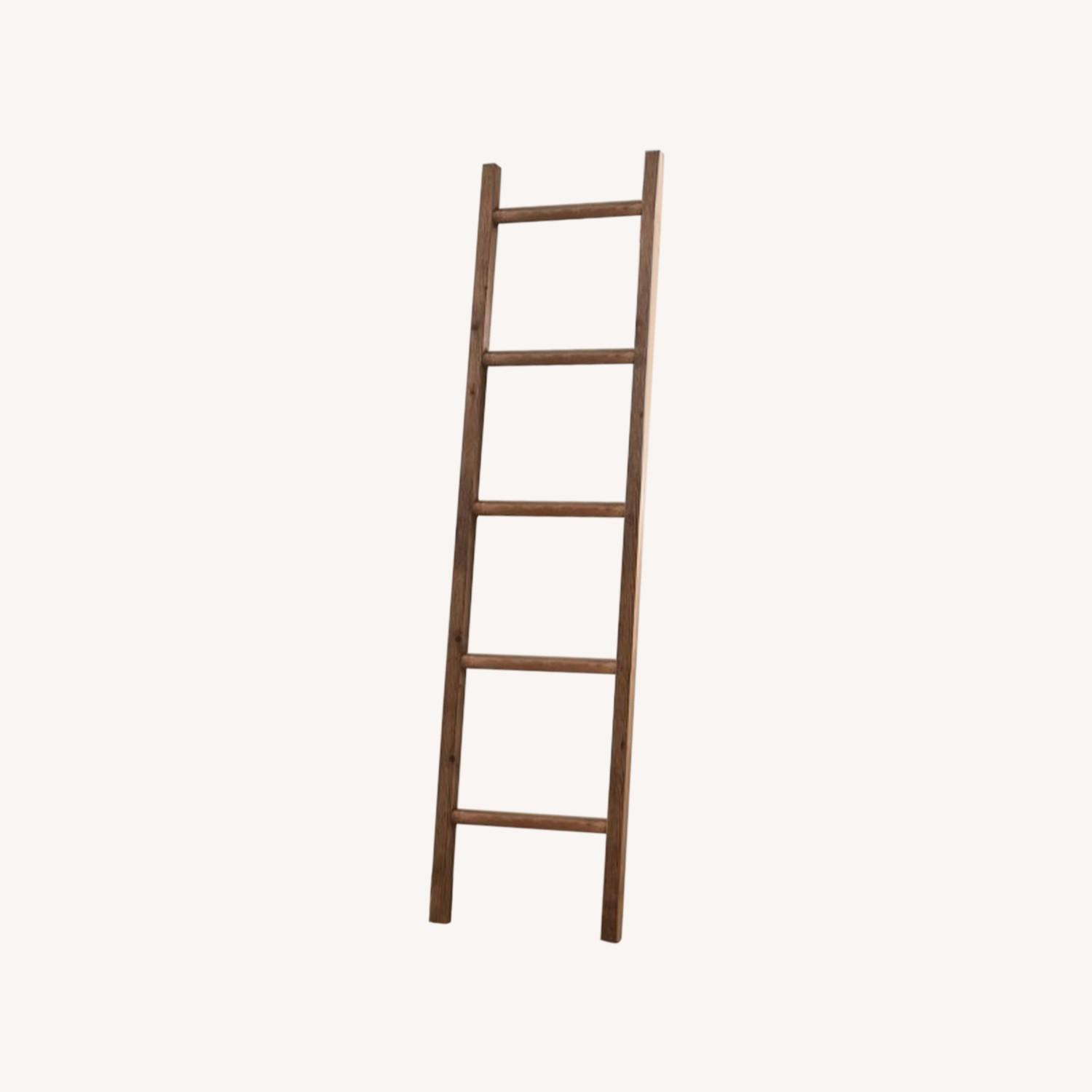 Pottery Barn Rustic Bath Ladder, Tawney Pine AptDeco