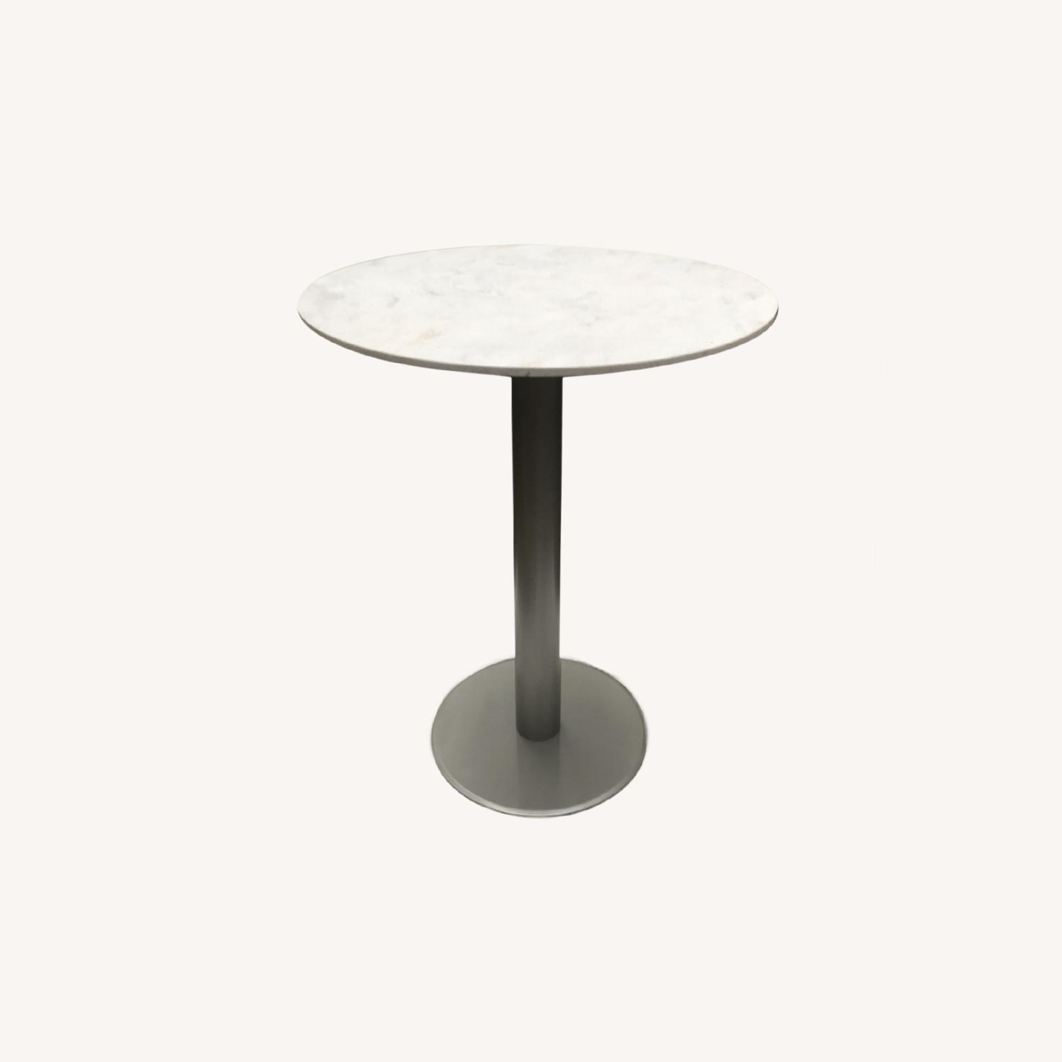 Bar Table with Corian Top - image-0