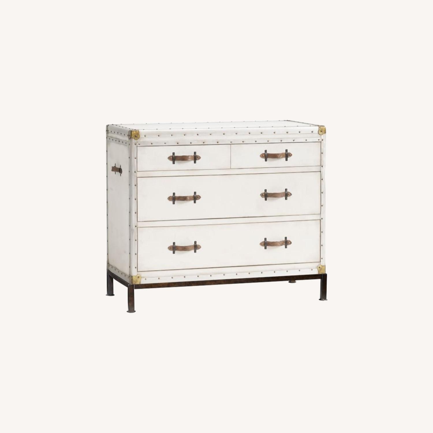 Pottery Barn Ludlow Trunk 4Drawer Wide Dresser AptDeco