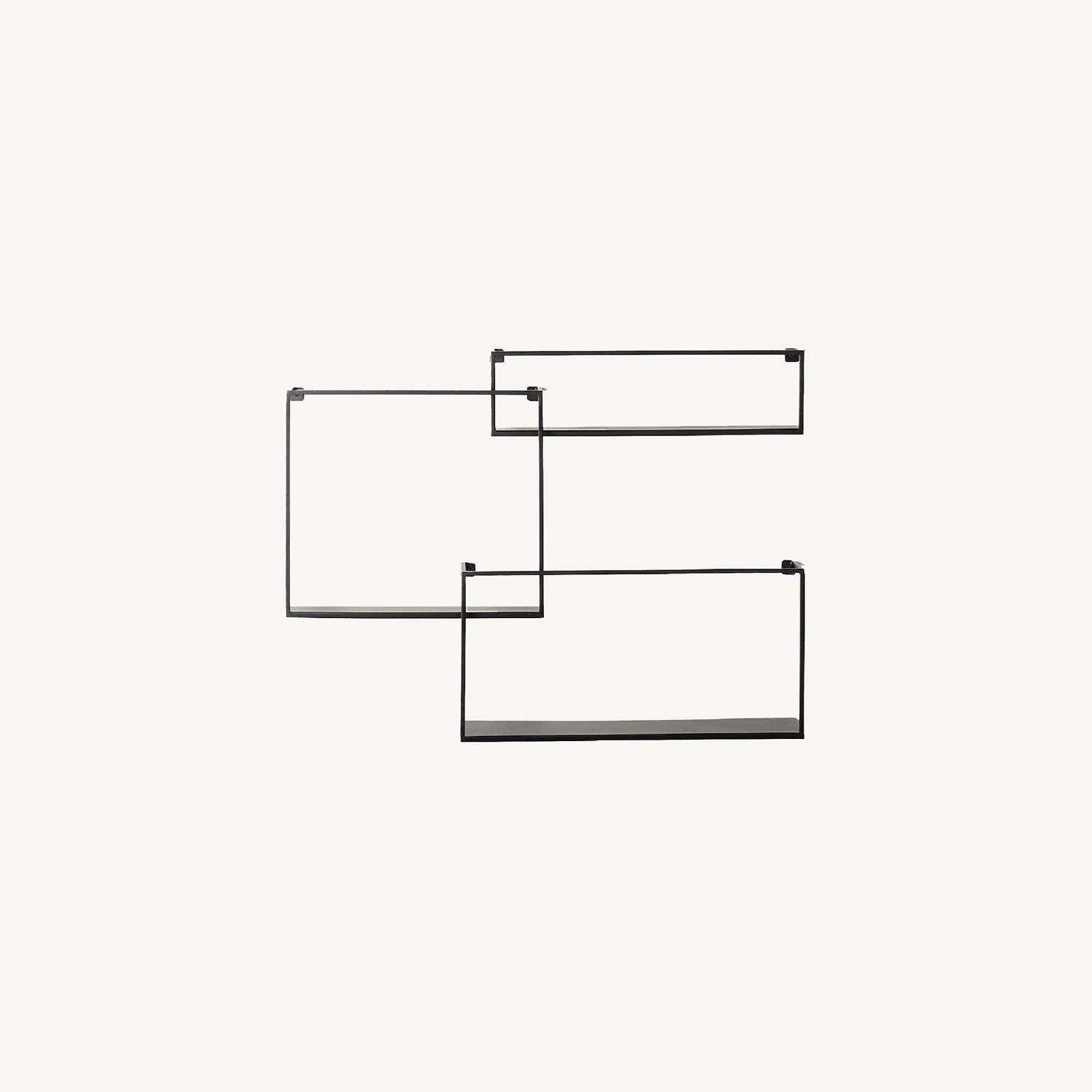 CB2 Set of 3 Iron Floating Shelves - image-0