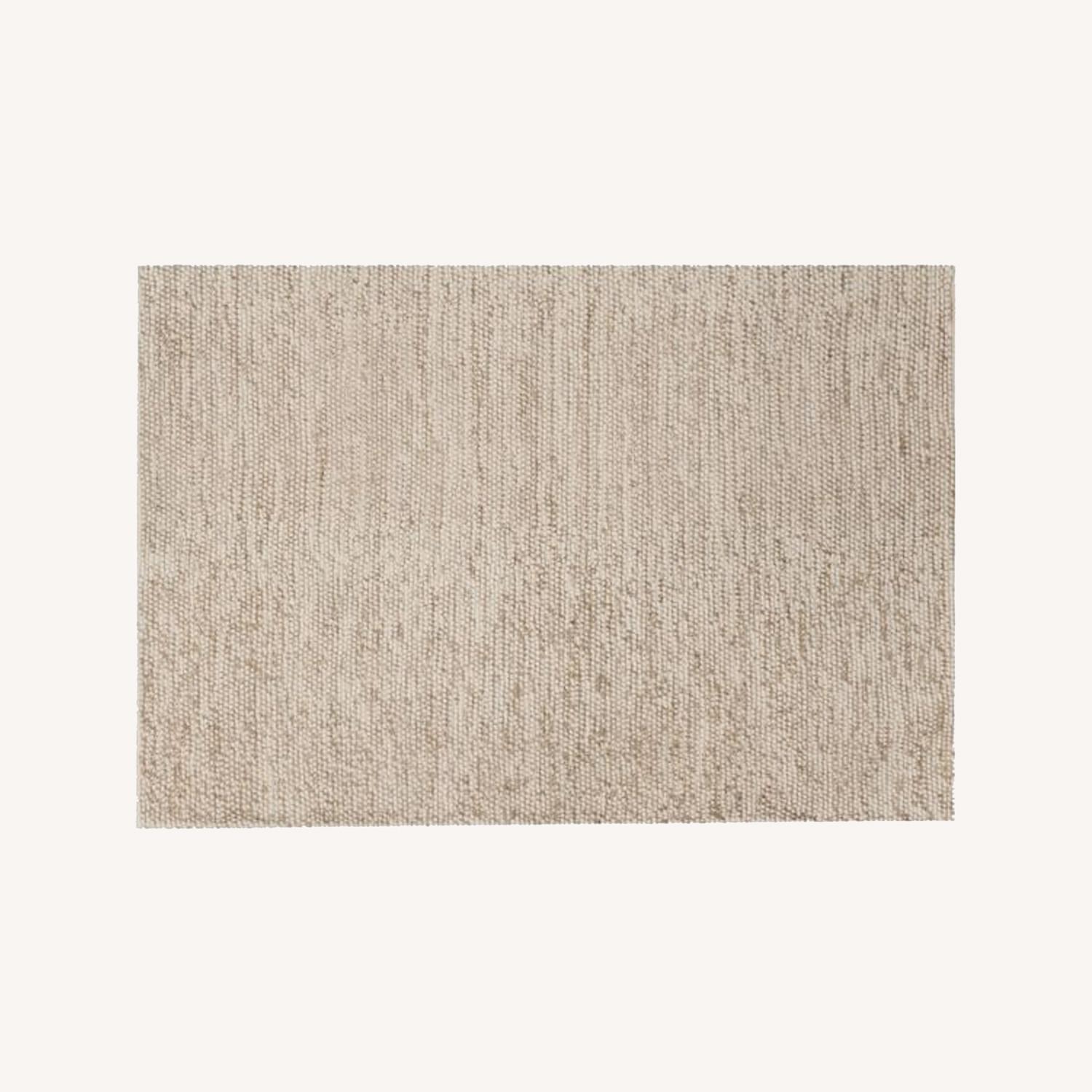 West Elm Mini Pebble Jute Wool Rug, 2'x3' AptDeco