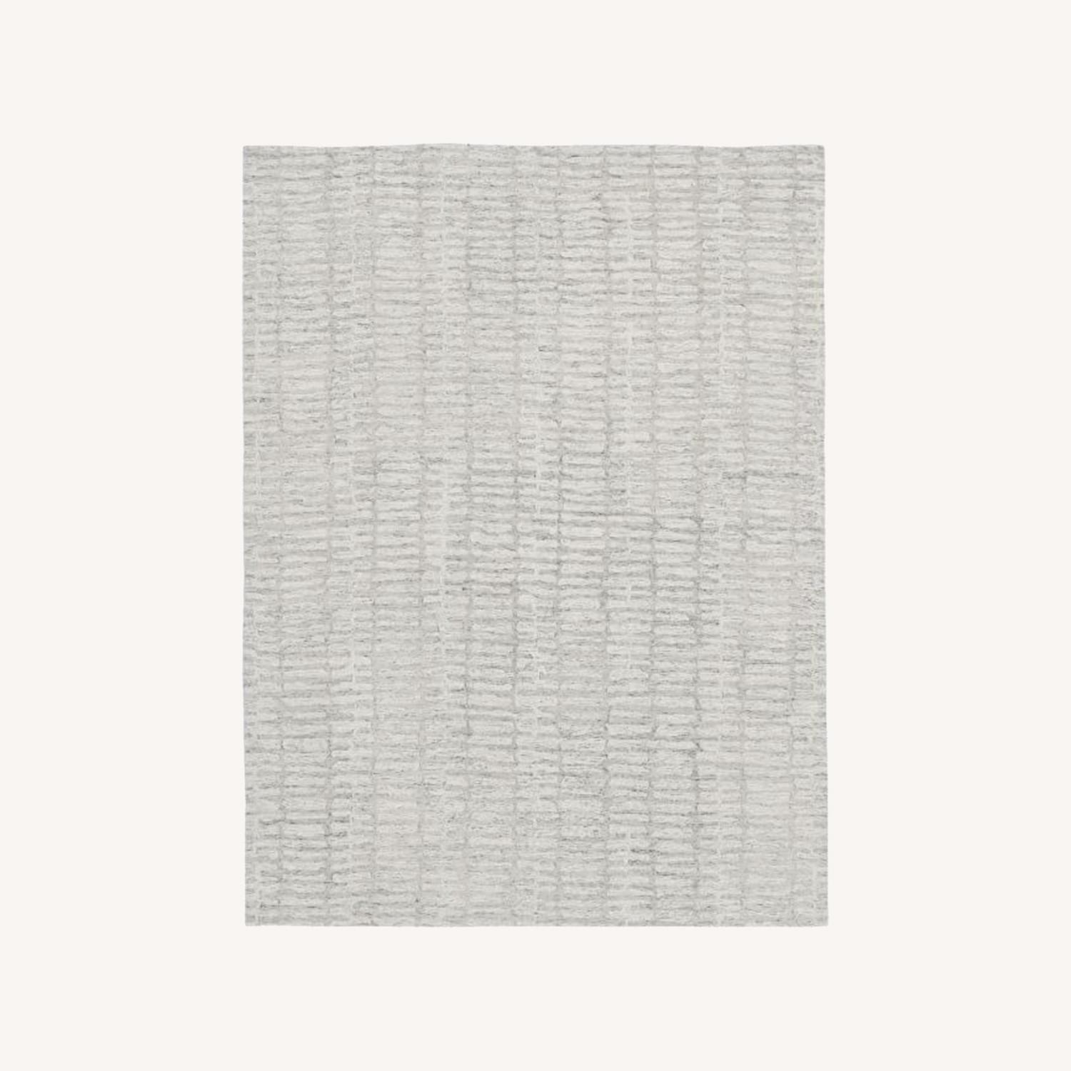 West Elm Icicle Rug, Alabaster, 8'x10' - image-0