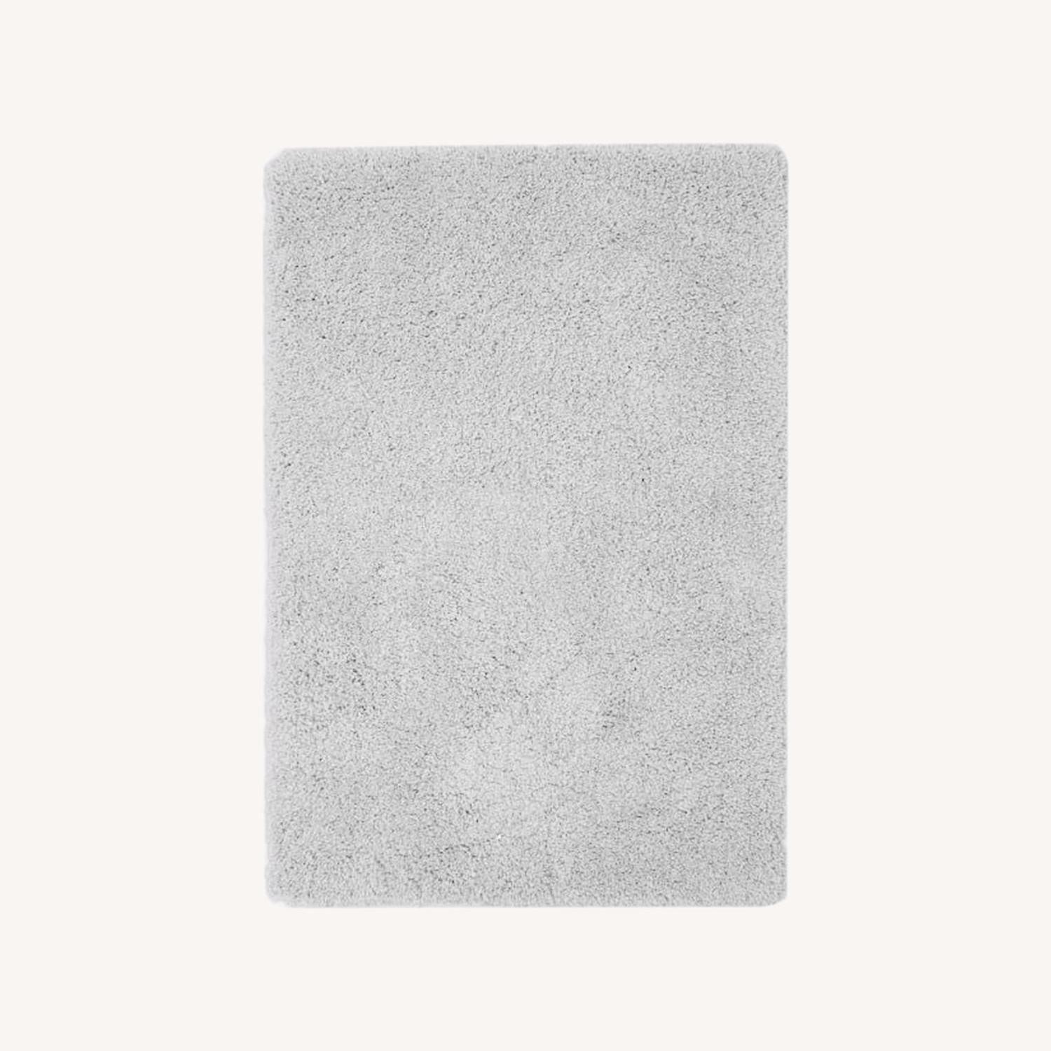 West Elm Cozy Plush Rug, Frost Gray, 5'x8' - image-0
