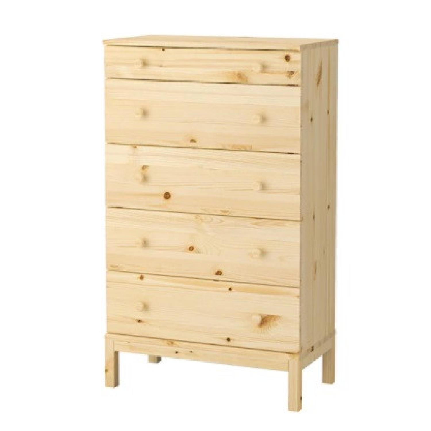 IKEA Tarva Dresser Natural Wood AptDeco