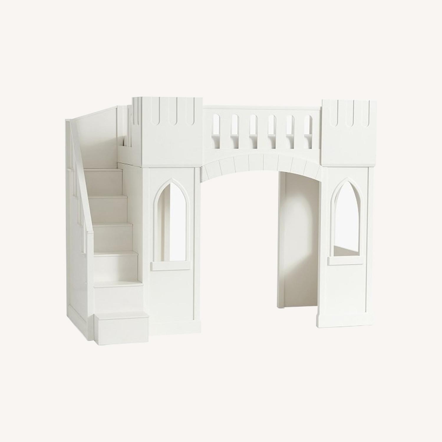 Pottery Barn Kids Castle Loft Bed (TWIN) - image-0