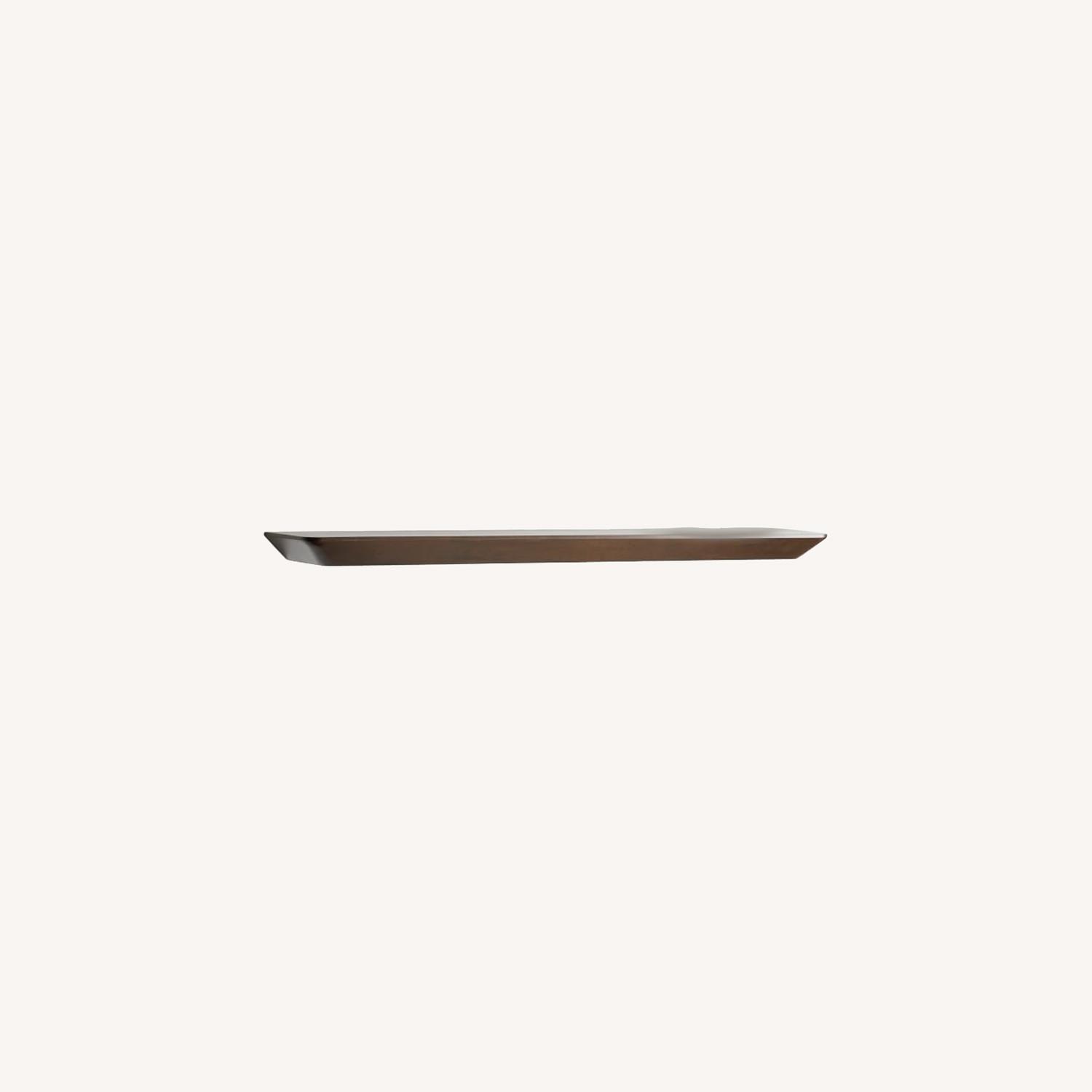 West Elm Slim Floating Shelf, Dark Walnut AptDeco