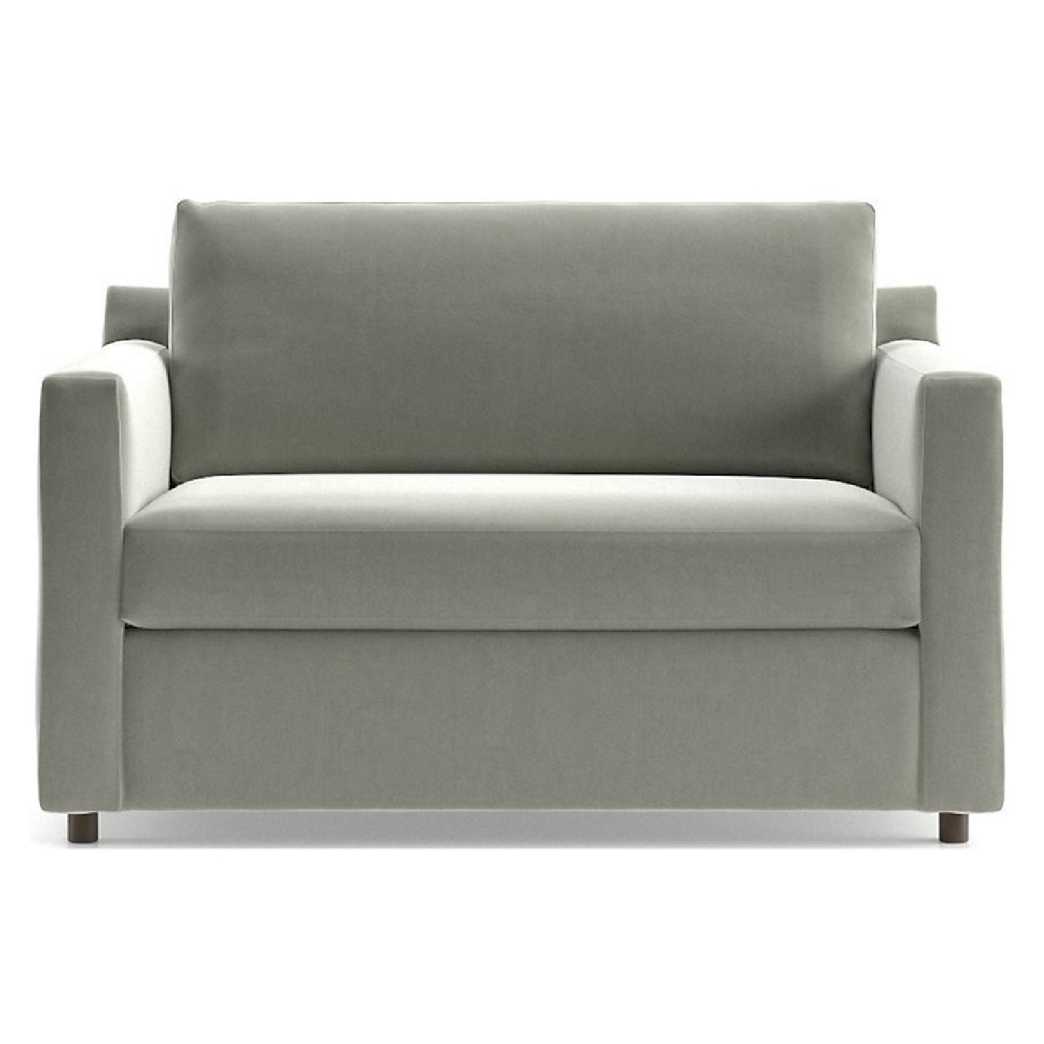 Crate & Barrel Twin Sleeper Sofa - image-4