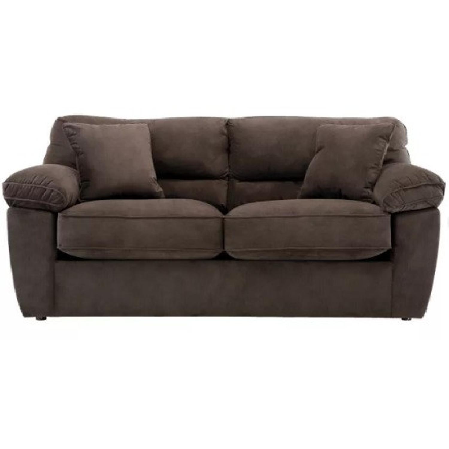 Rockport Microfiber Sleeper Sofa (Full) - image-6