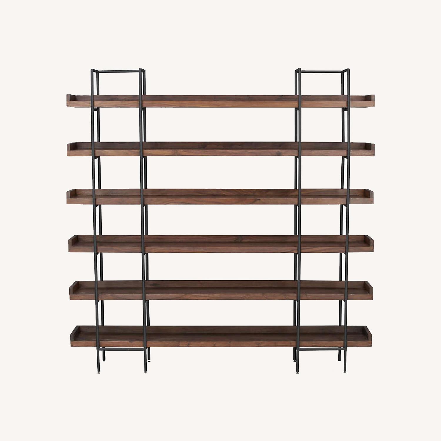 Crate & Barrel Beckett 6-High Shelf Sable - image-4