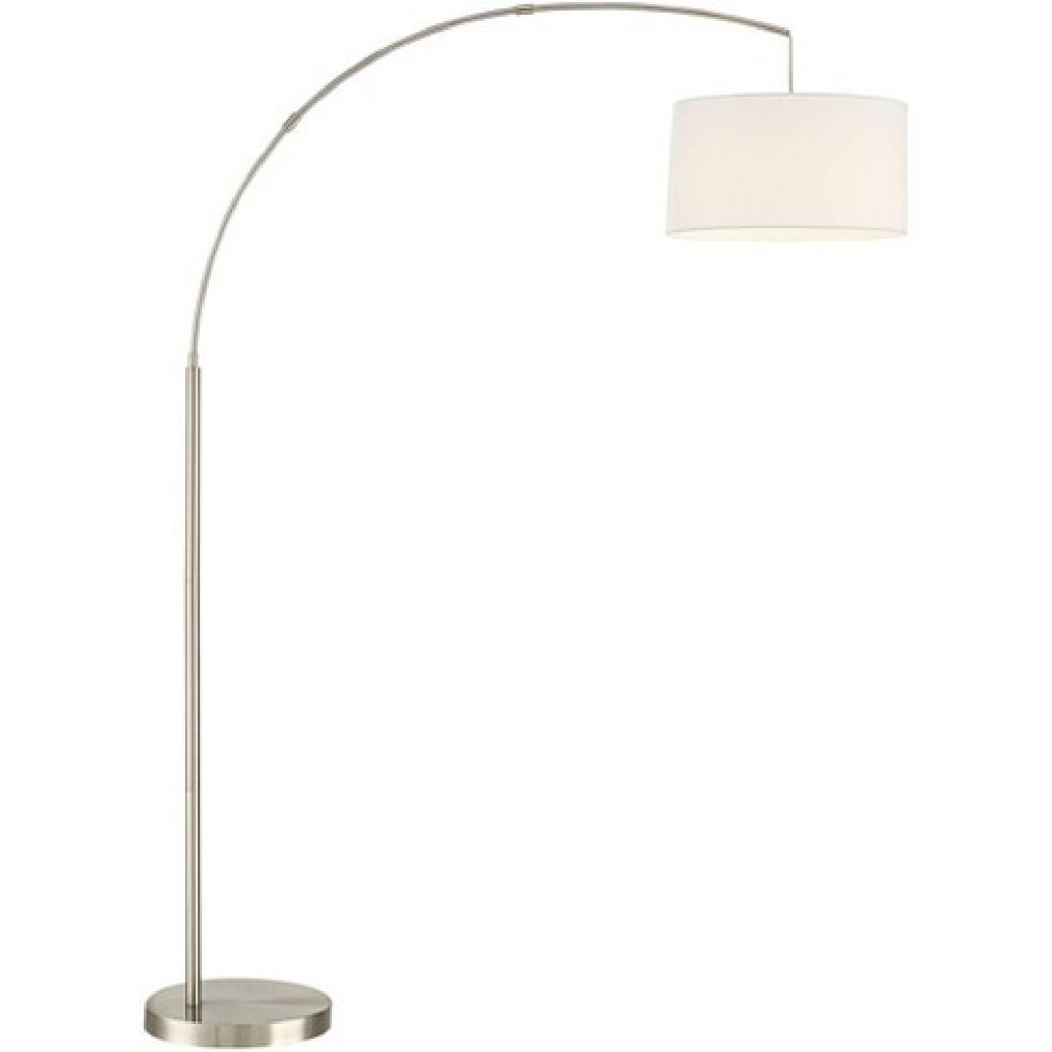 Target Silver Arc Floor Lamp AptDeco