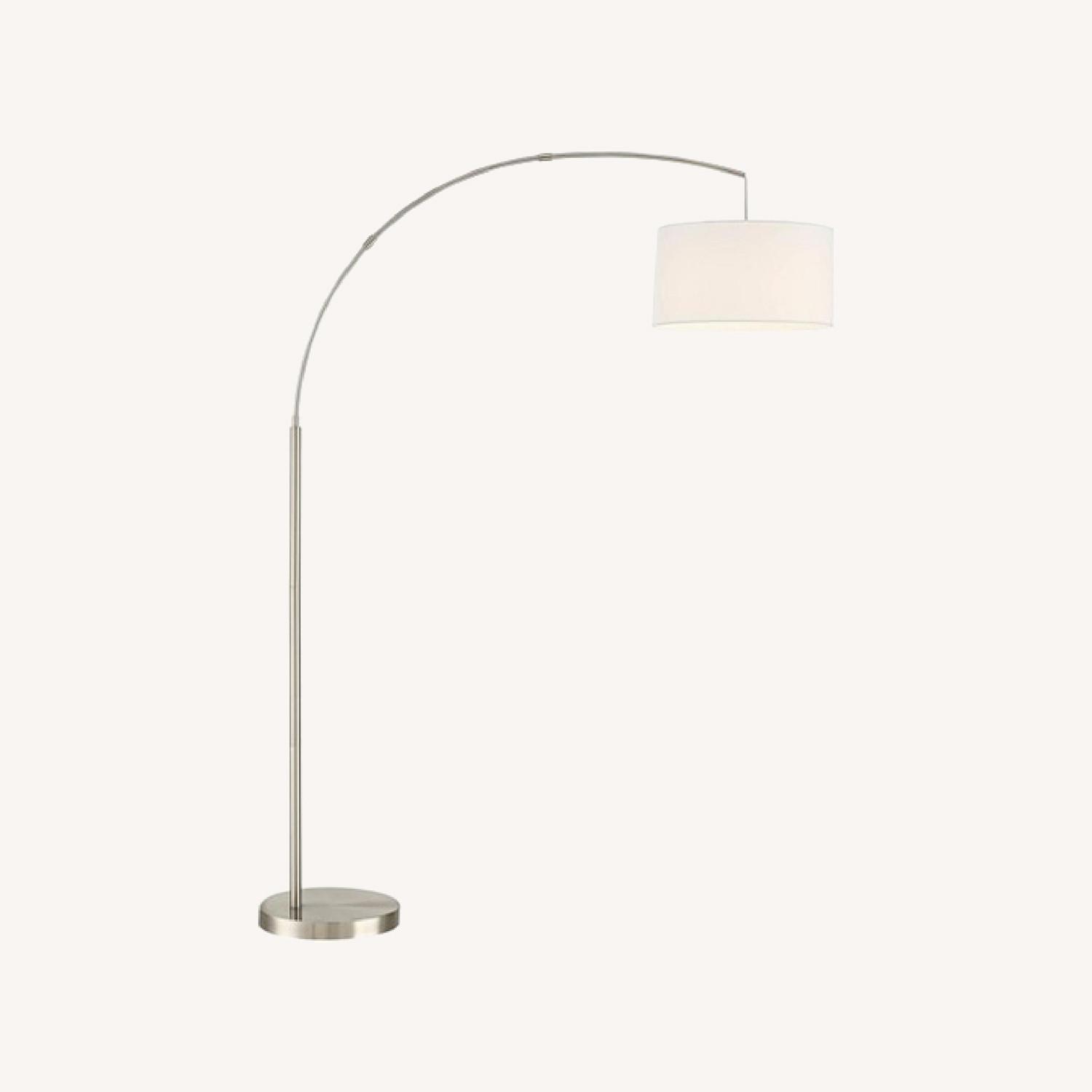Target Silver Arc Floor Lamp AptDeco