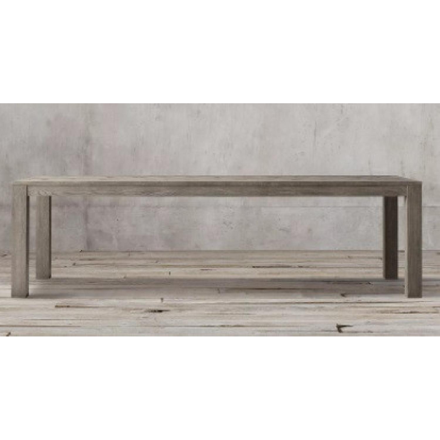 Restoration Hardware Herringbone Dining Table - image-0