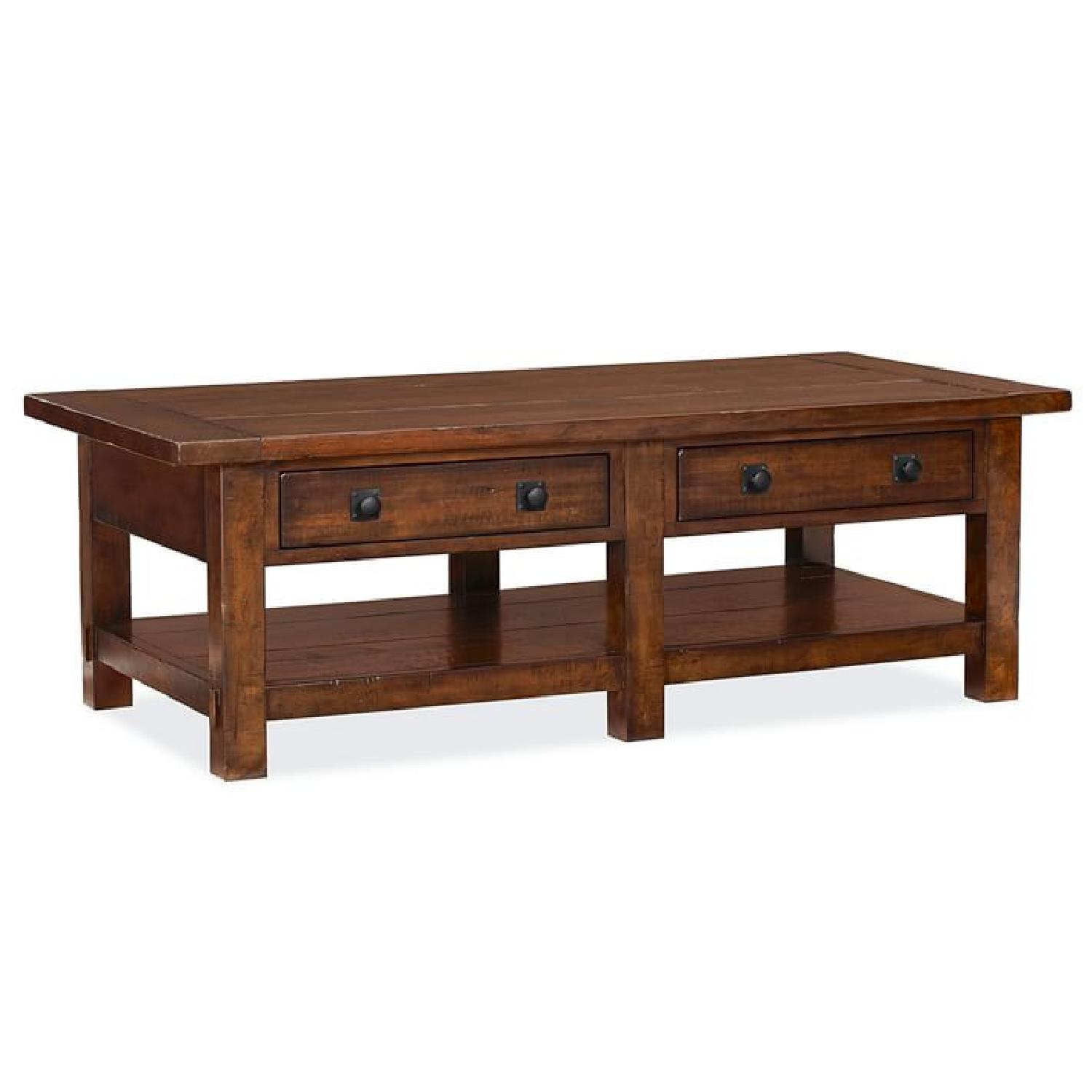 Pottery Barn Benchwright 54" Rectangular Coffee Table - image-18