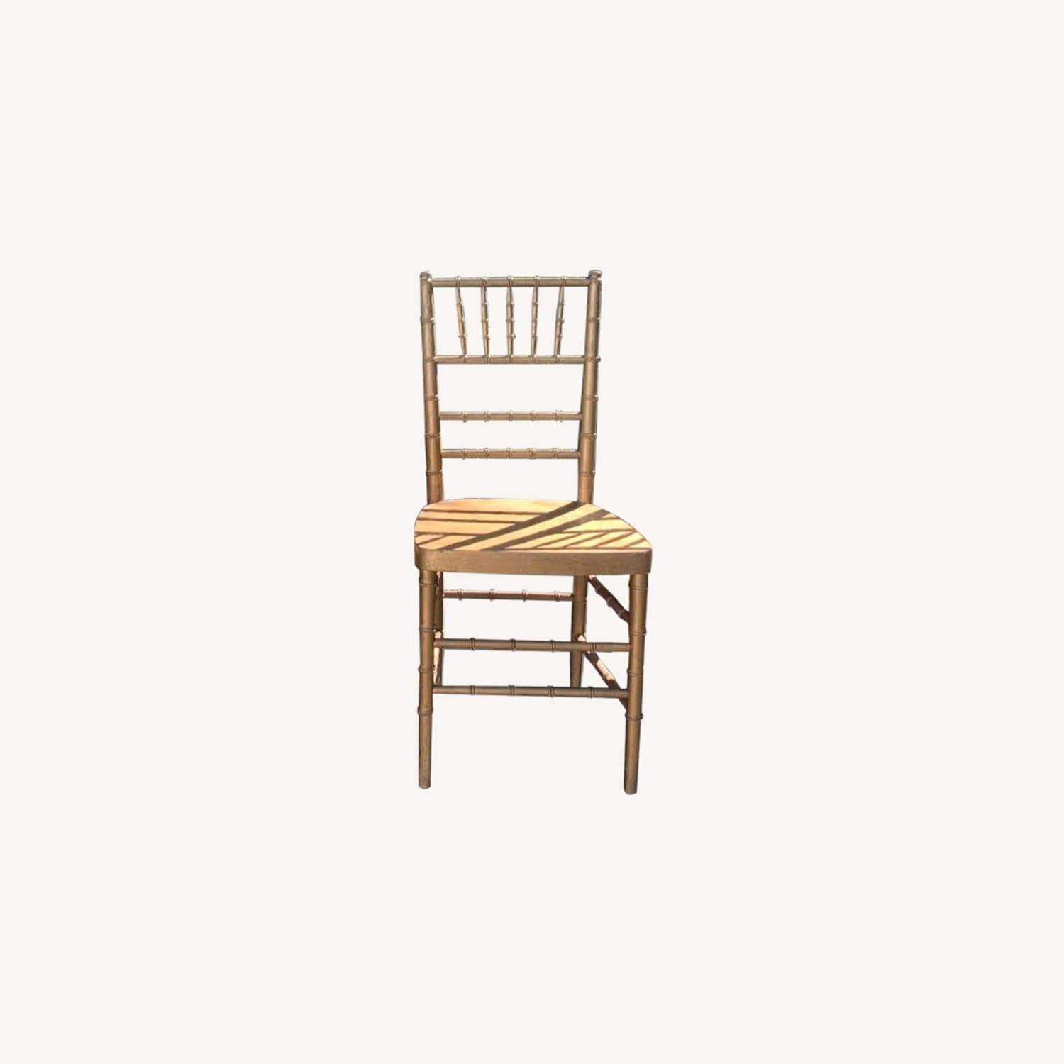 Set of 4 Classic Gold Event Chairs - image-12