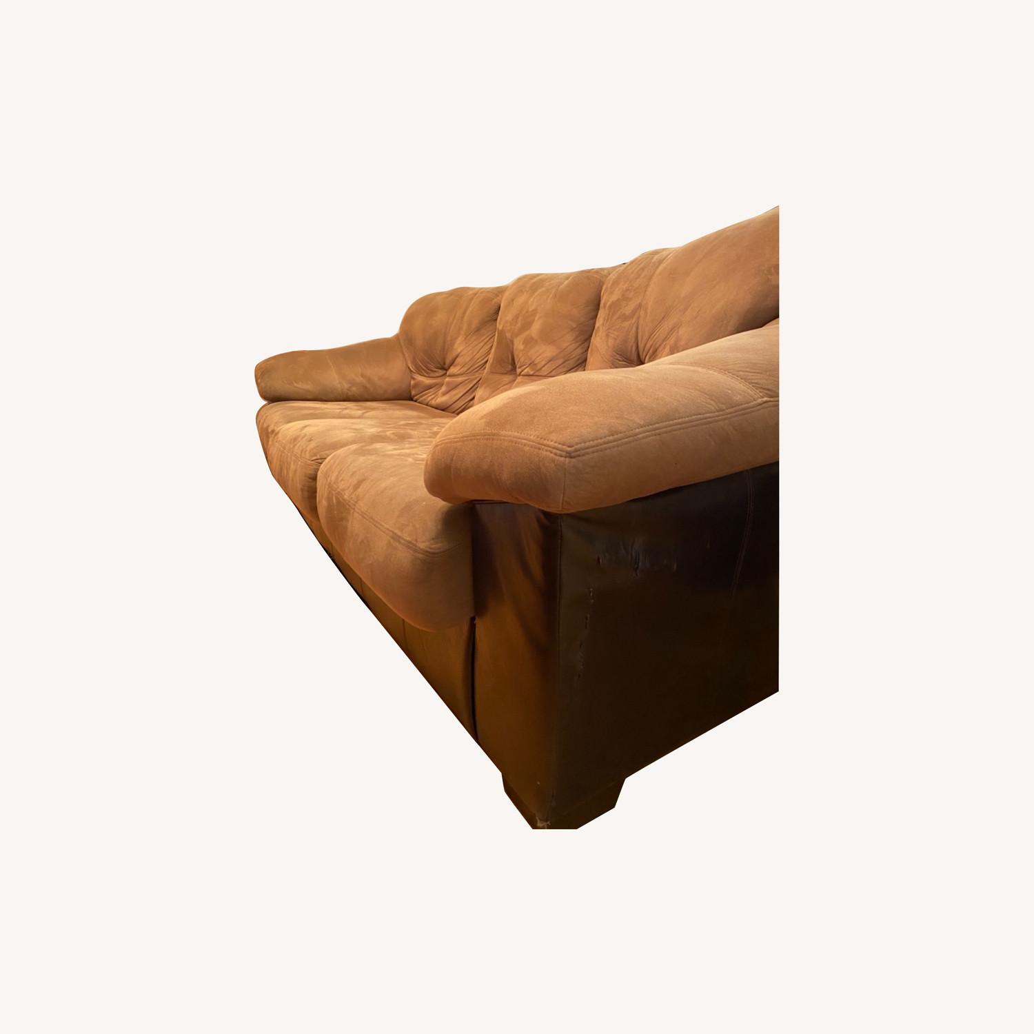 Super Comfy Brown Sofa - image-0