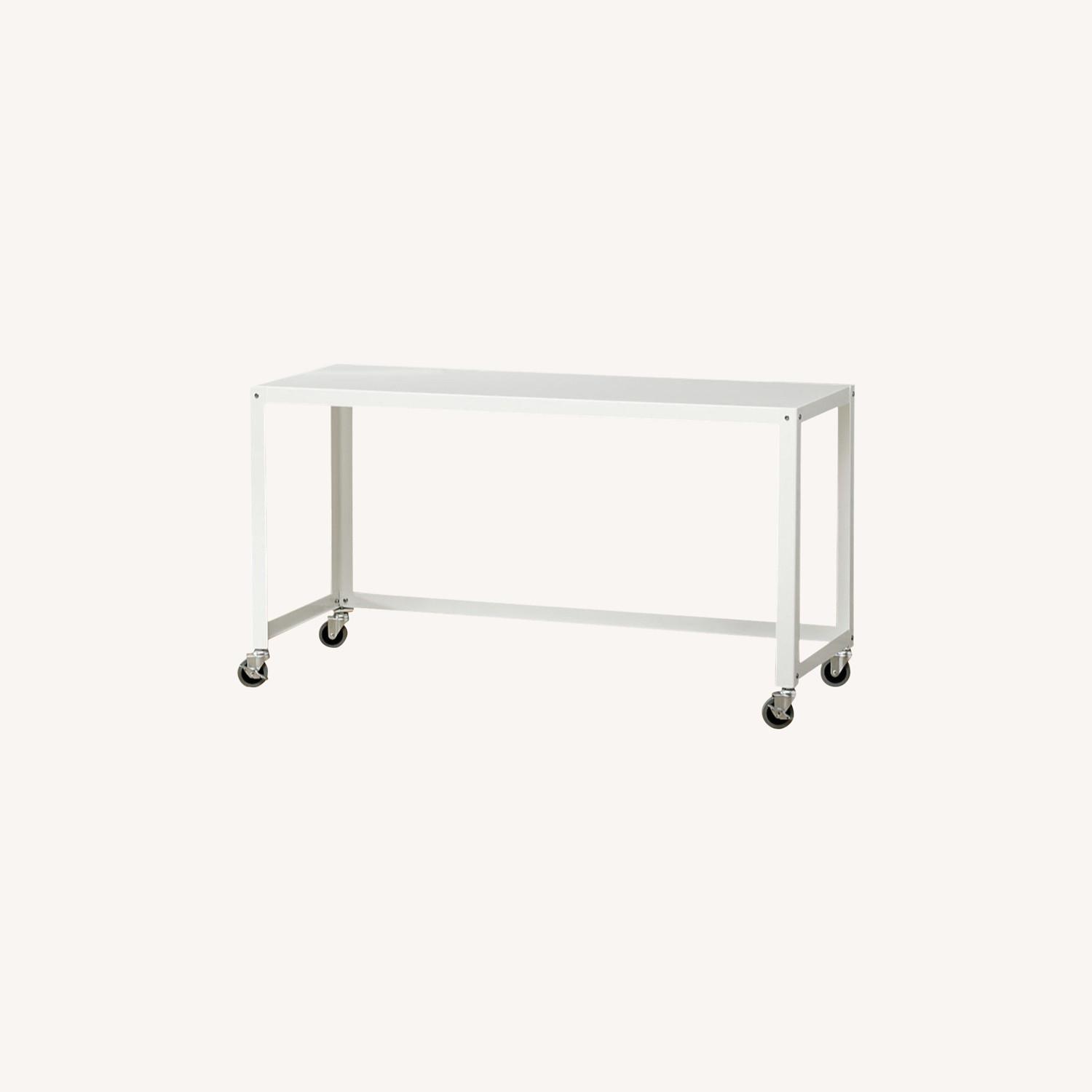 CB2 White Desk - image-0